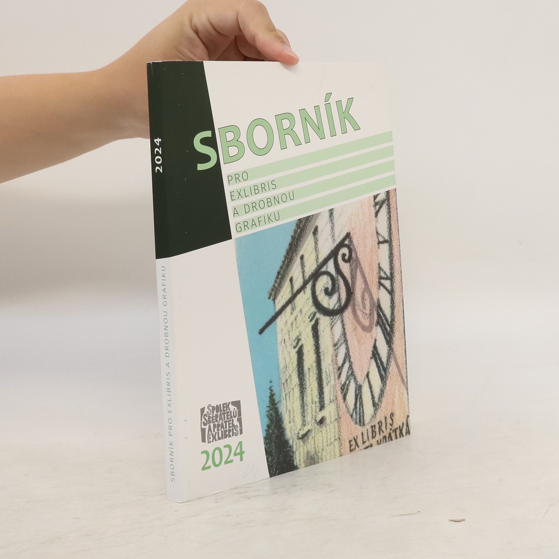 Miroslav Petřík Sborník pro exlibris a drobnou grafiku. 2024