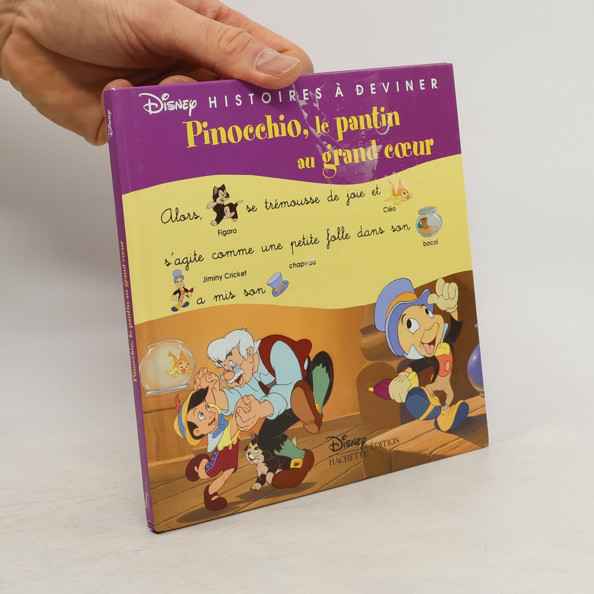 Walt Disney Disney Histoires à deviner: Pinocchio, le pantin au grand coeur