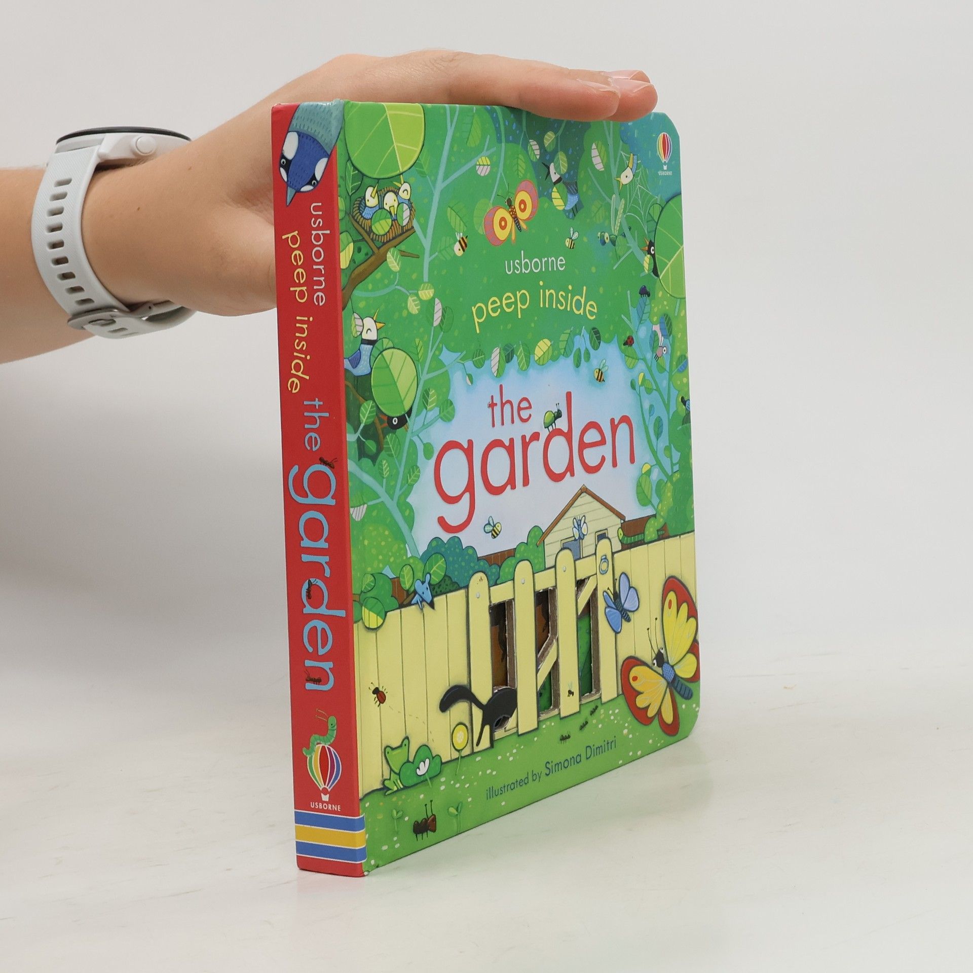 Simona Dimitri Usborne Peep Inside the Garden