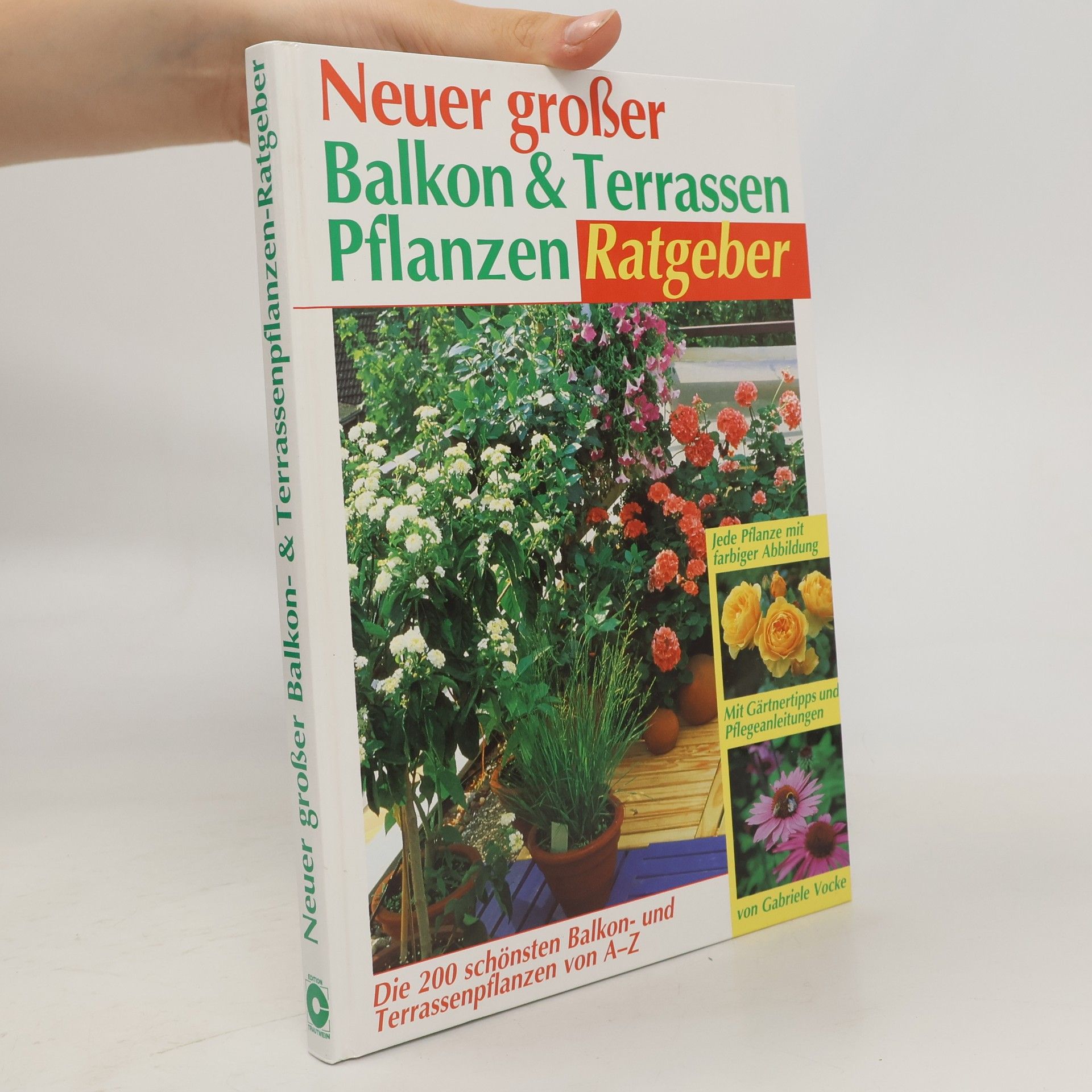 Gabrielle Vocke Neuer grosser Balkon- und Terrassenpflanzen-Ratgeber