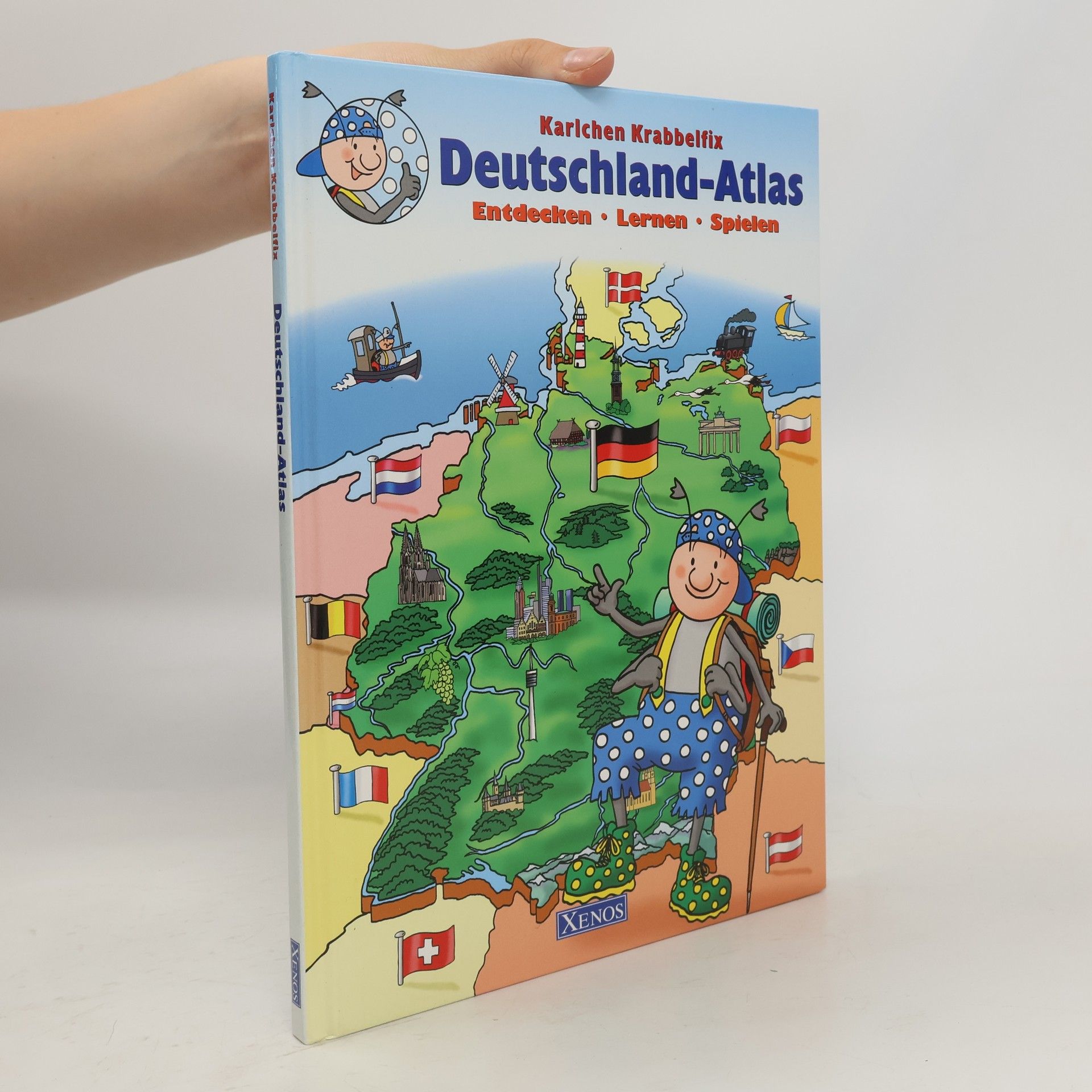 Ulrike Pohlmann Karlchen Krabbelfix Deutschland-Atlas