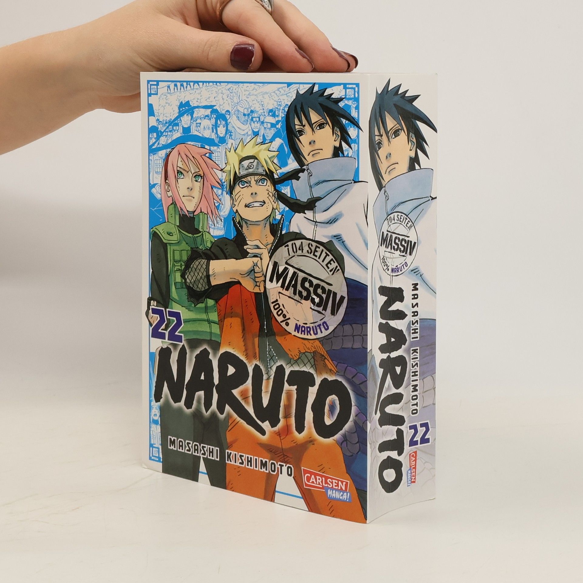 Masaši Kišimoto NARUTO Massiv 22