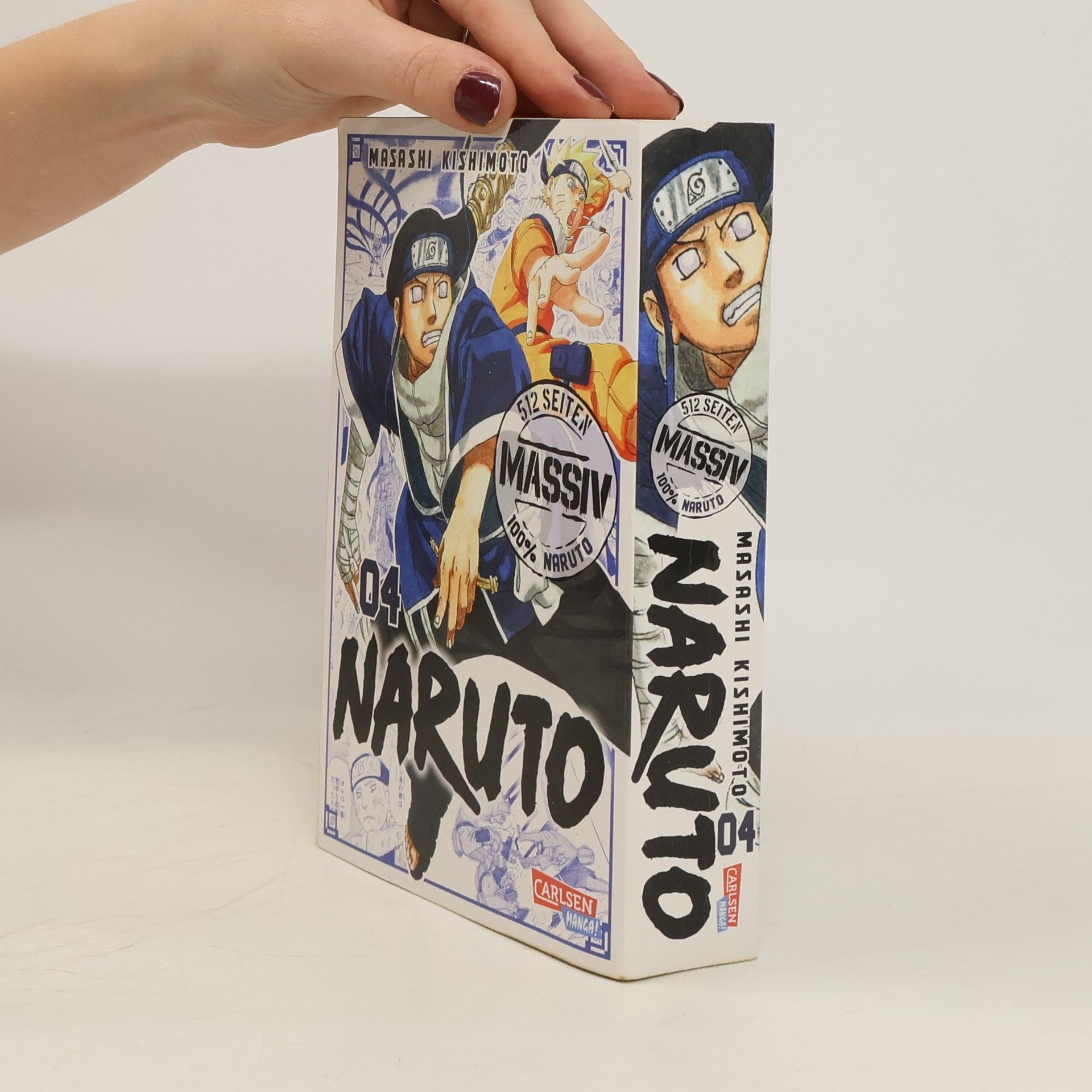Masashi Kishimoto Naruto Massiv 4