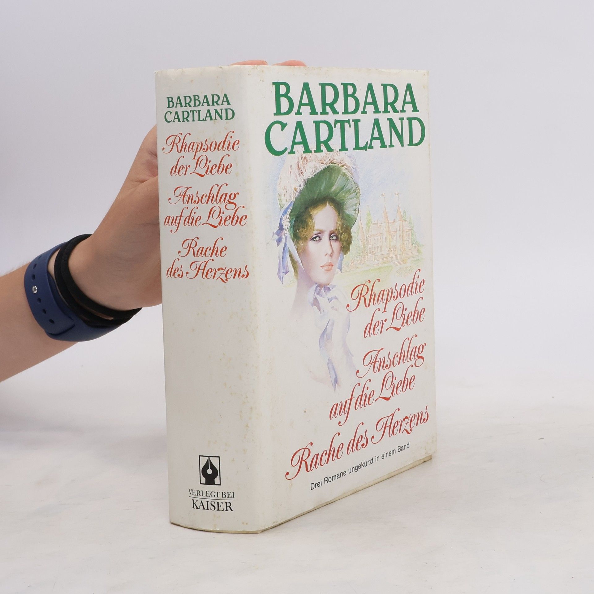 Barbara Cartland Rhapsodie der Liebe; Anschlag auf die Liebe; Rache des Herzens. 3 Romane in 1 Bd.