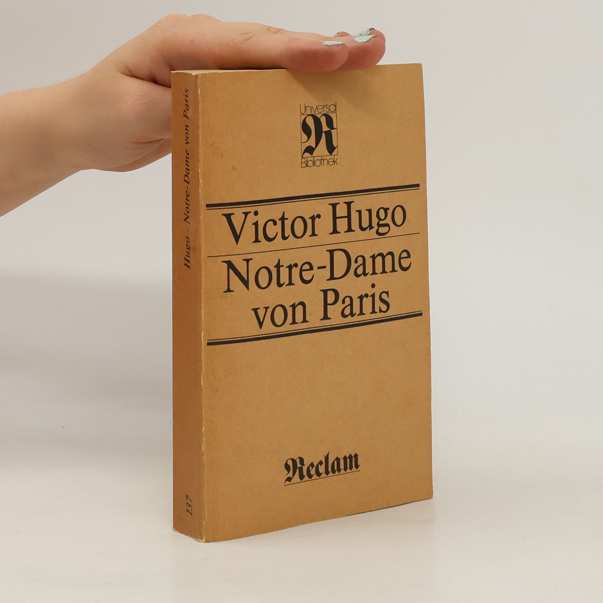 Victor Hugo Notre Dame Von Paris