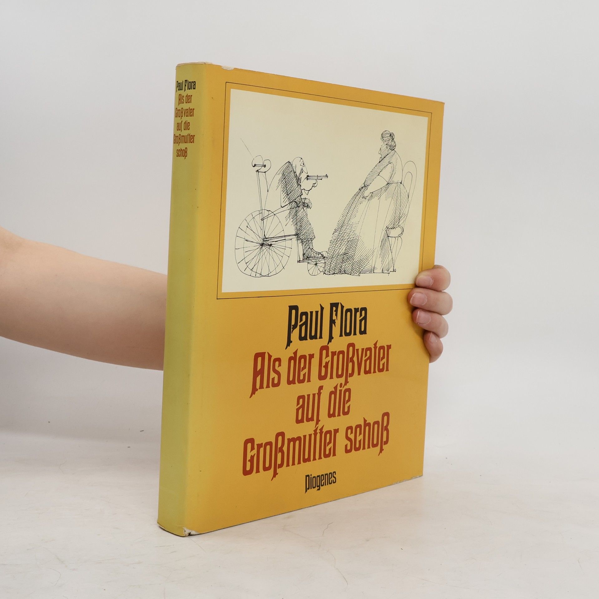 Paul Flora Als der Großvater auf die Großmutter schoß