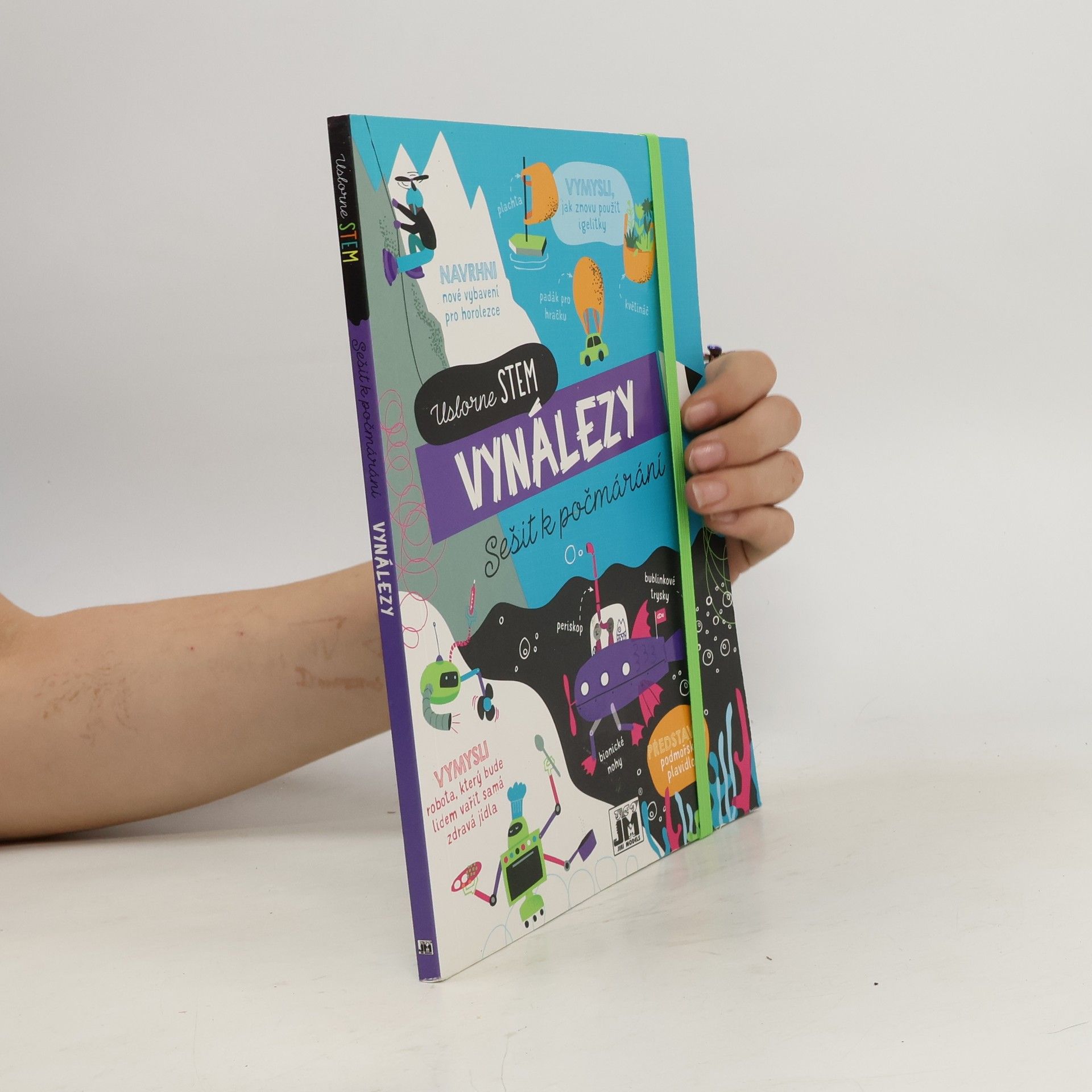Usborne Stem Sešit počmárání. Vynálezy
