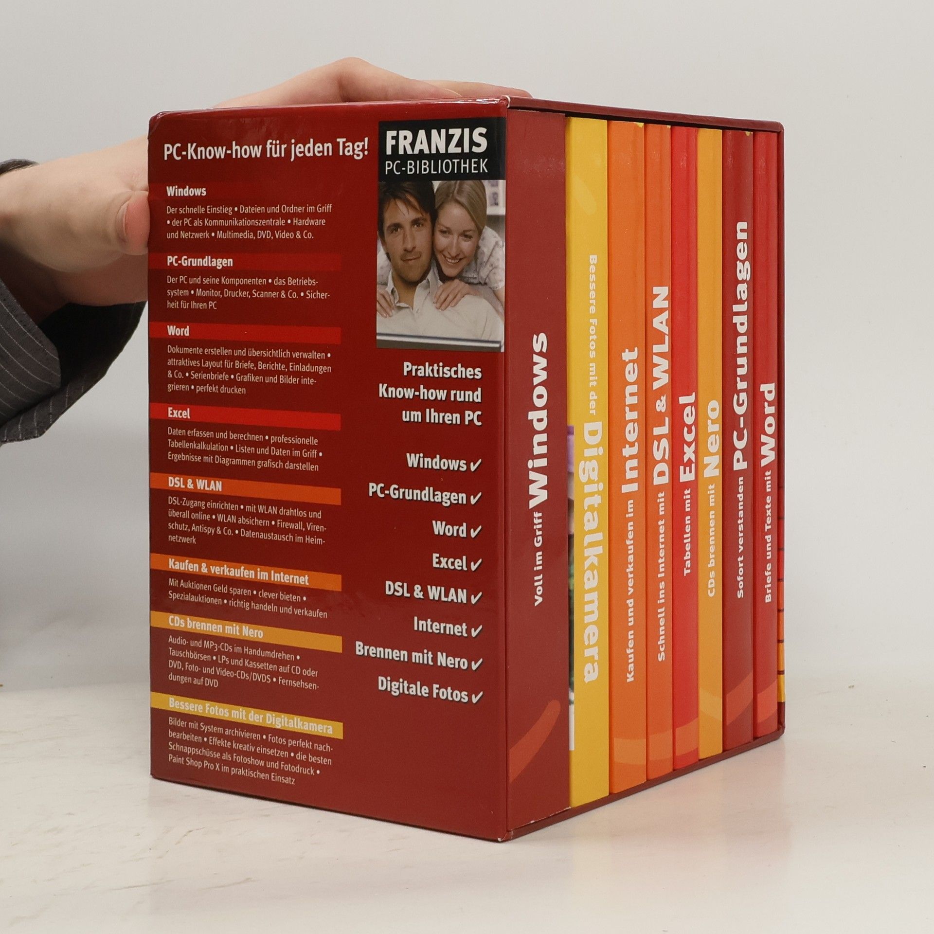 Autorenkollektiv Franzis PC-Bibliothek 8 Bde.