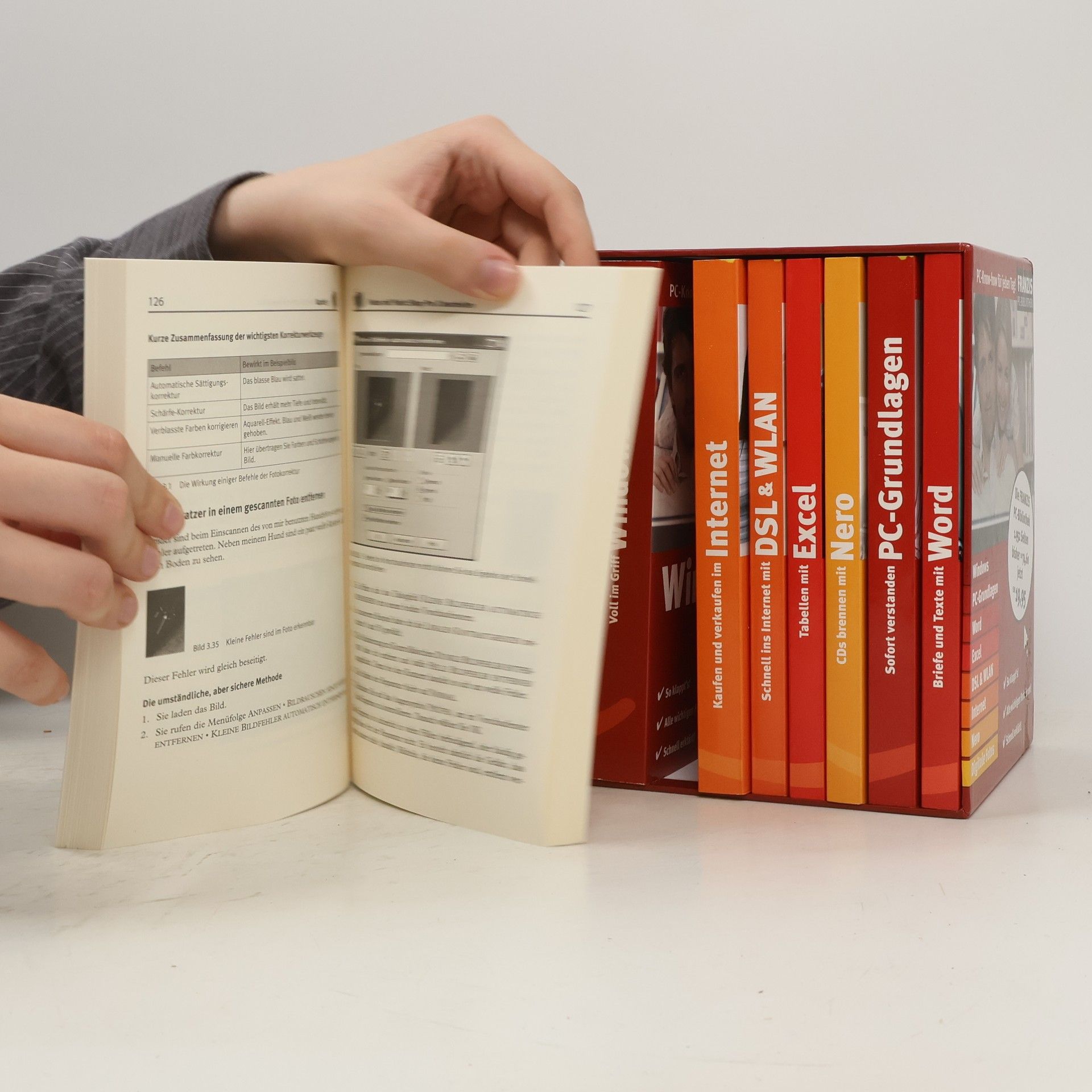 Autorenkollektiv Franzis PC-Bibliothek 8 Bde.