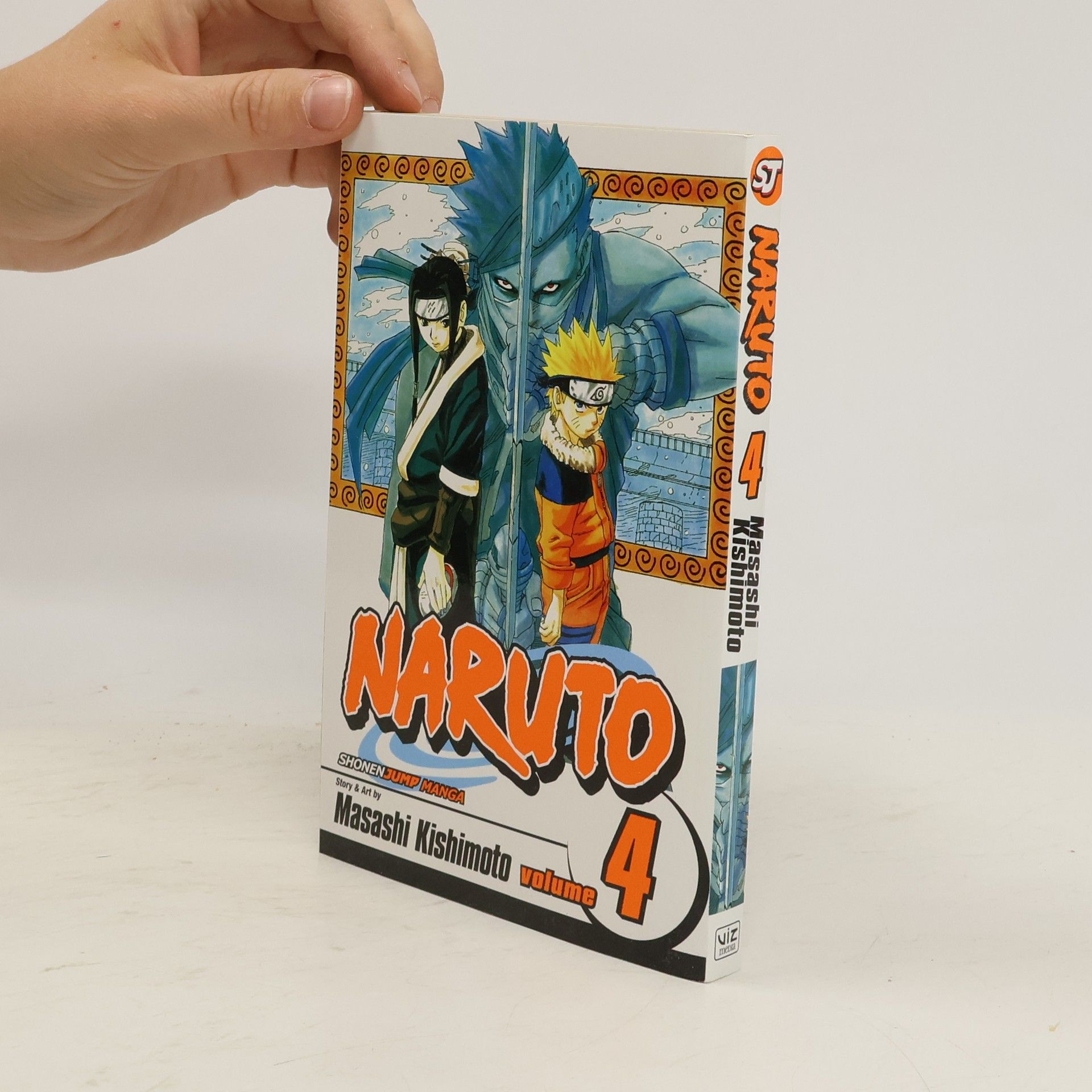 Masashi Kishimoto Naruto vol. 4