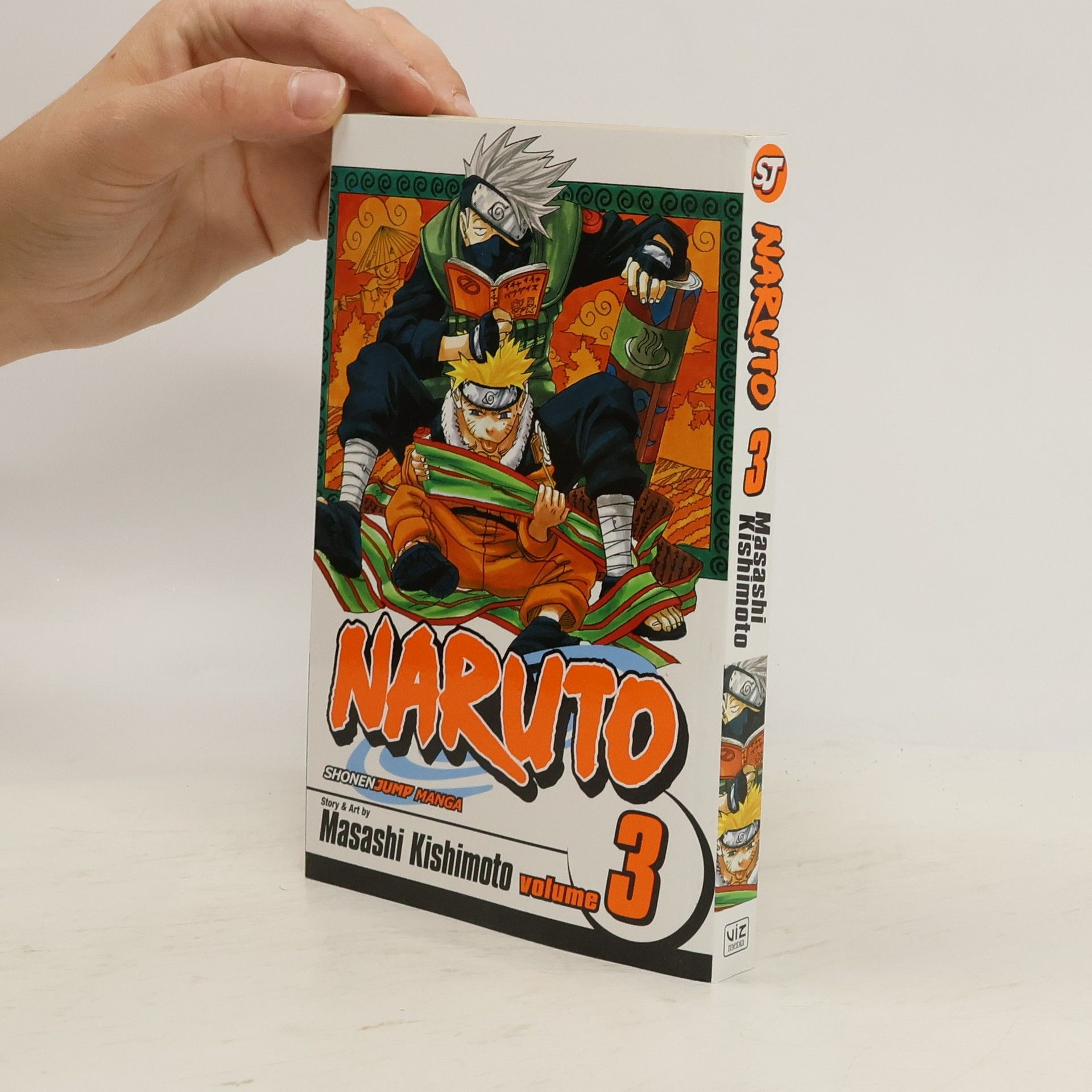 Masashi Kishimoto Naruto vol. 3