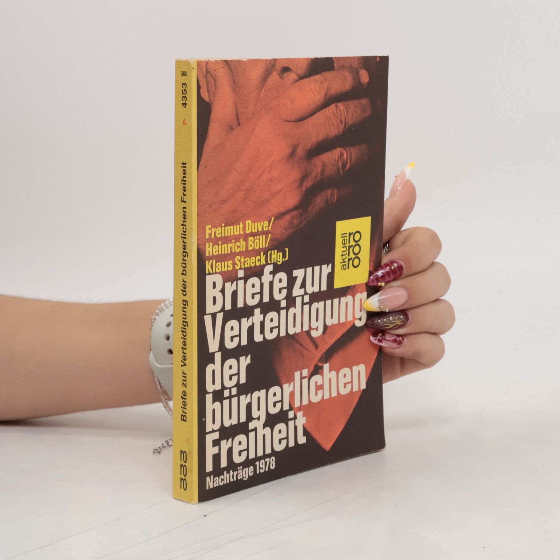 Freimut Duve Briefe zur Verteidigung der bürgerlichen Freiheit