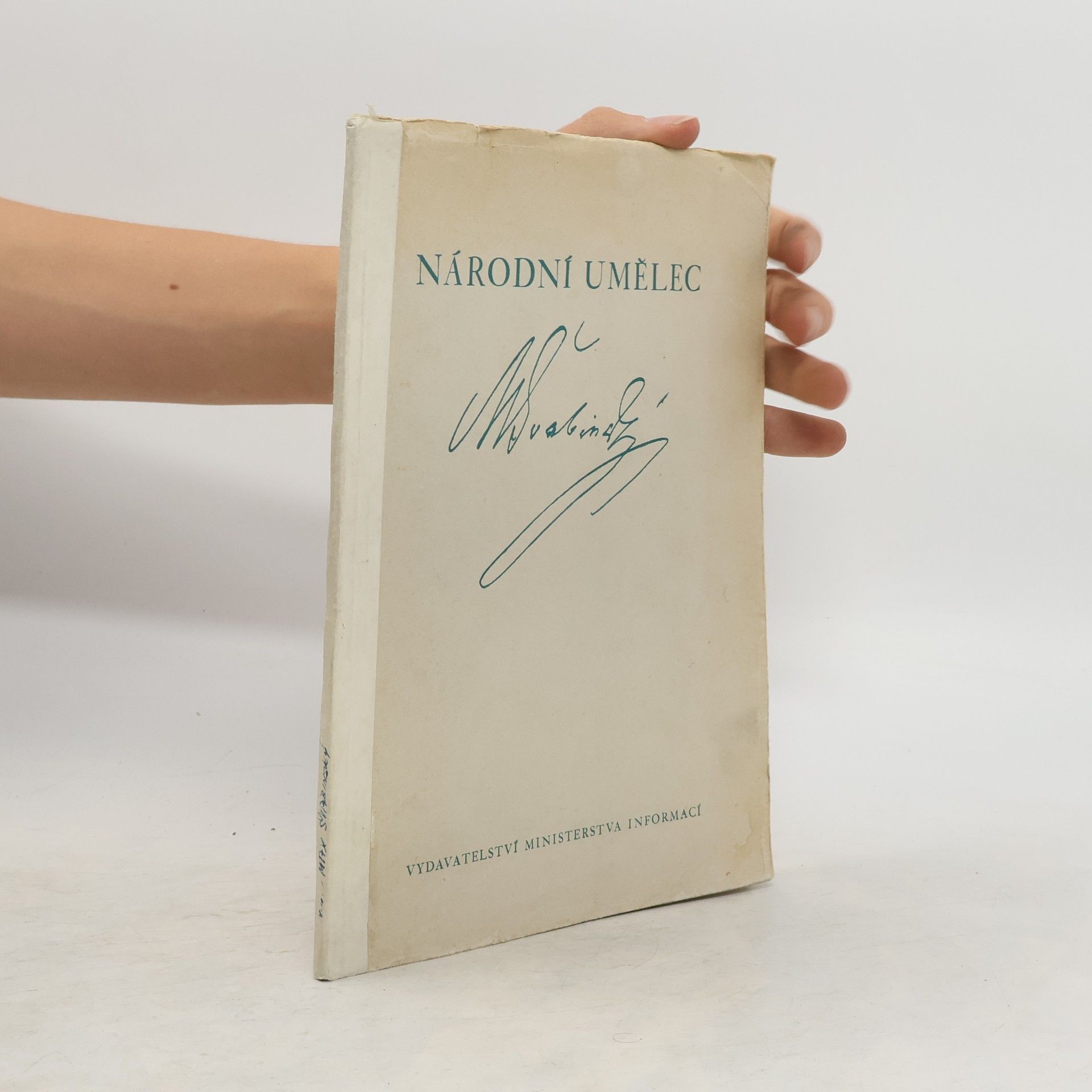 Antonín Matějček Národní umělec Max Švabinský