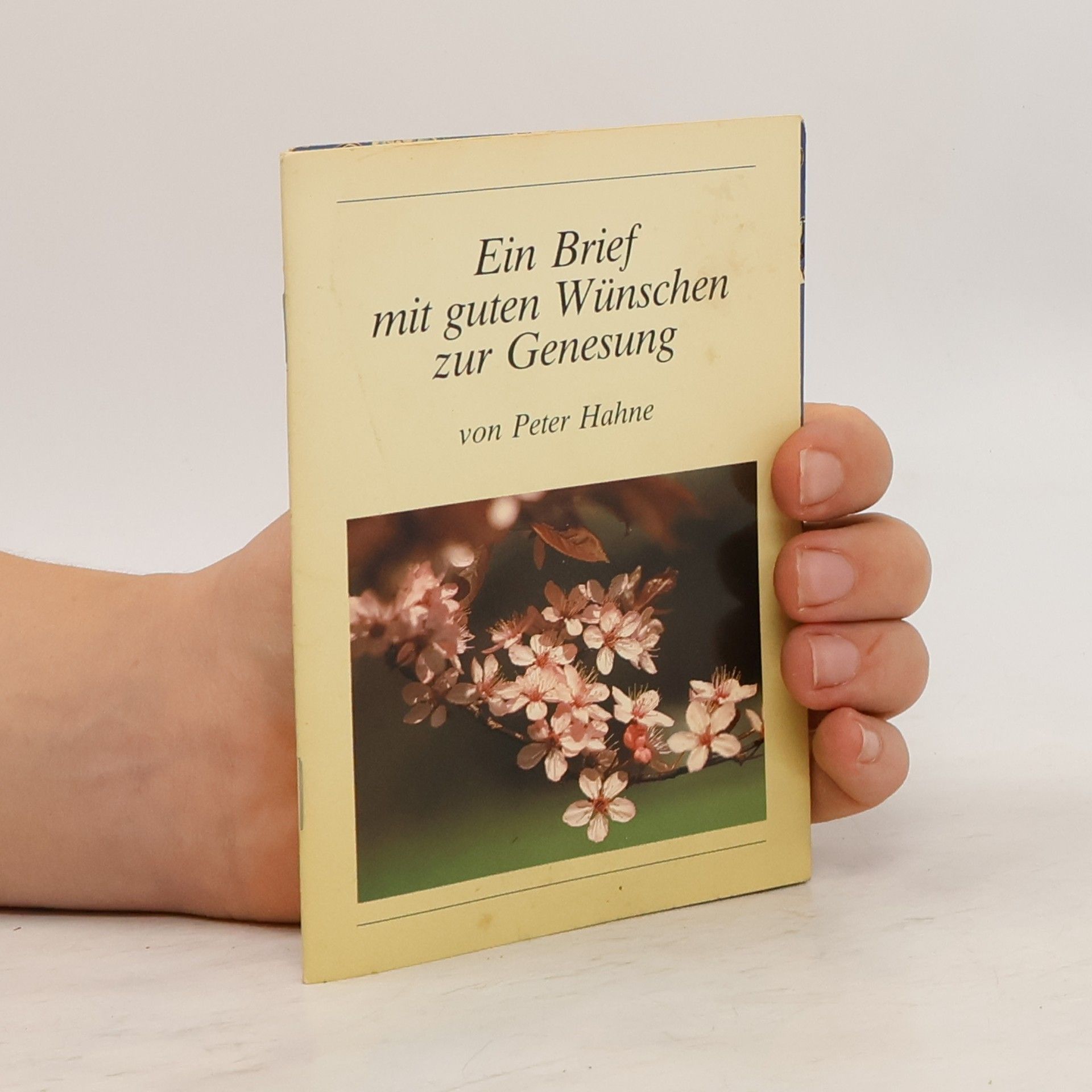 Peter Hahne Ein Brief mit guten Wünschen zur Genesung
