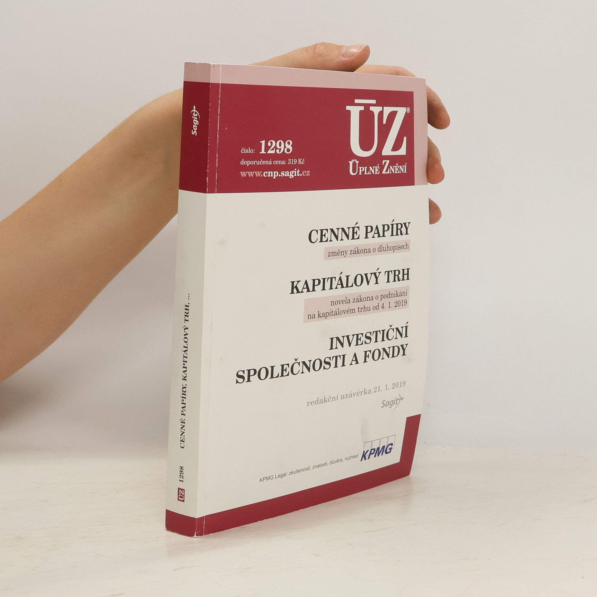 kolektiv Cenné papíry. Kapitálový trh. Investiční společnosti a fondy