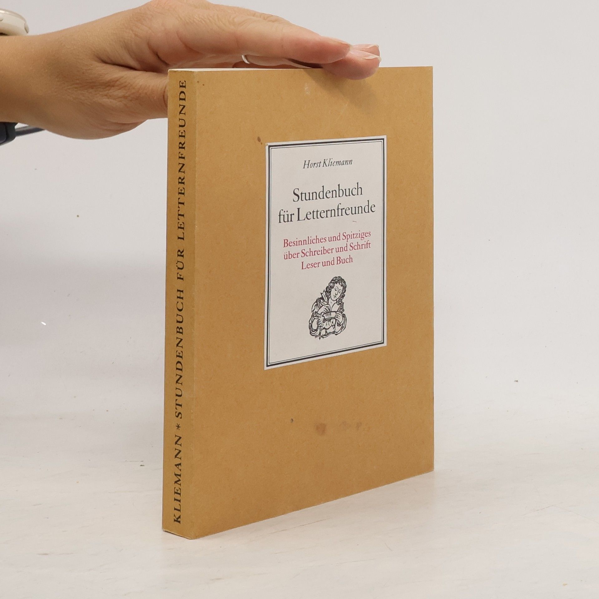 Horst Kliemann Stundenbuch für Letternfreunde