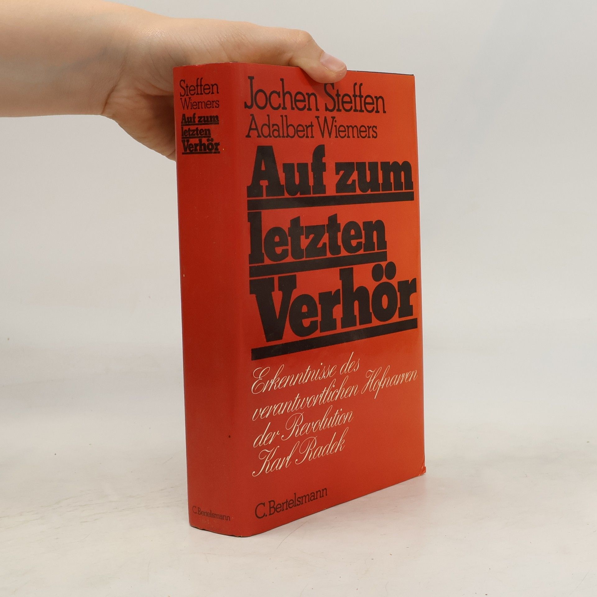 Jochen Steffen Auf zum letzten Verhör