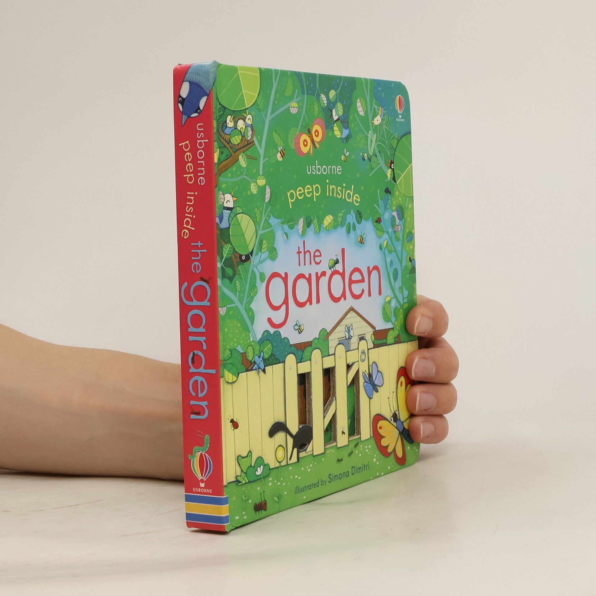Simona Dimitri Usborne Peep Inside the Garden