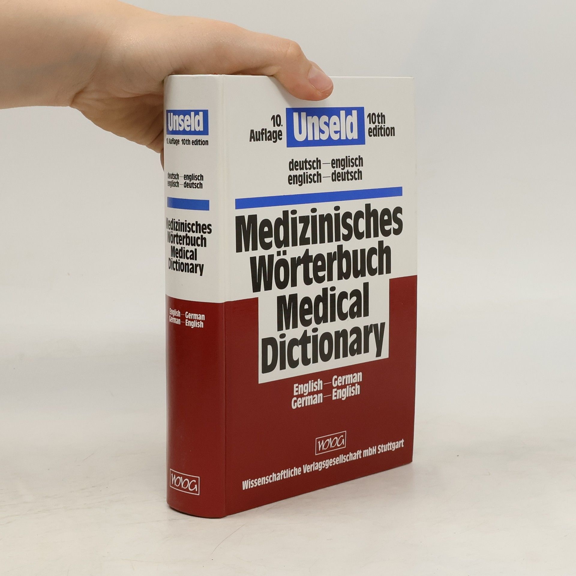 Medical dictionary of the English and German languages