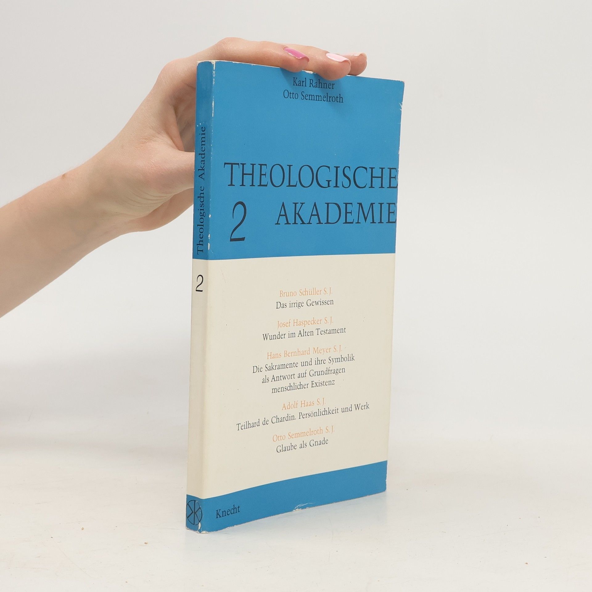 Karl Rahner Theologische Akademie 2