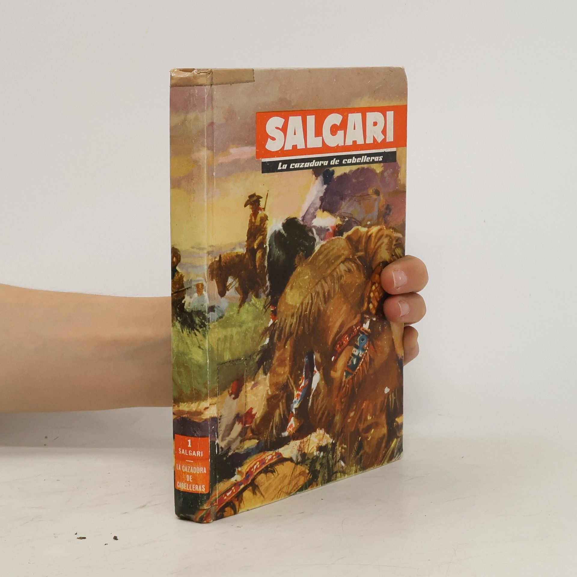 Emilio Salgari La cazadora de cabelleras