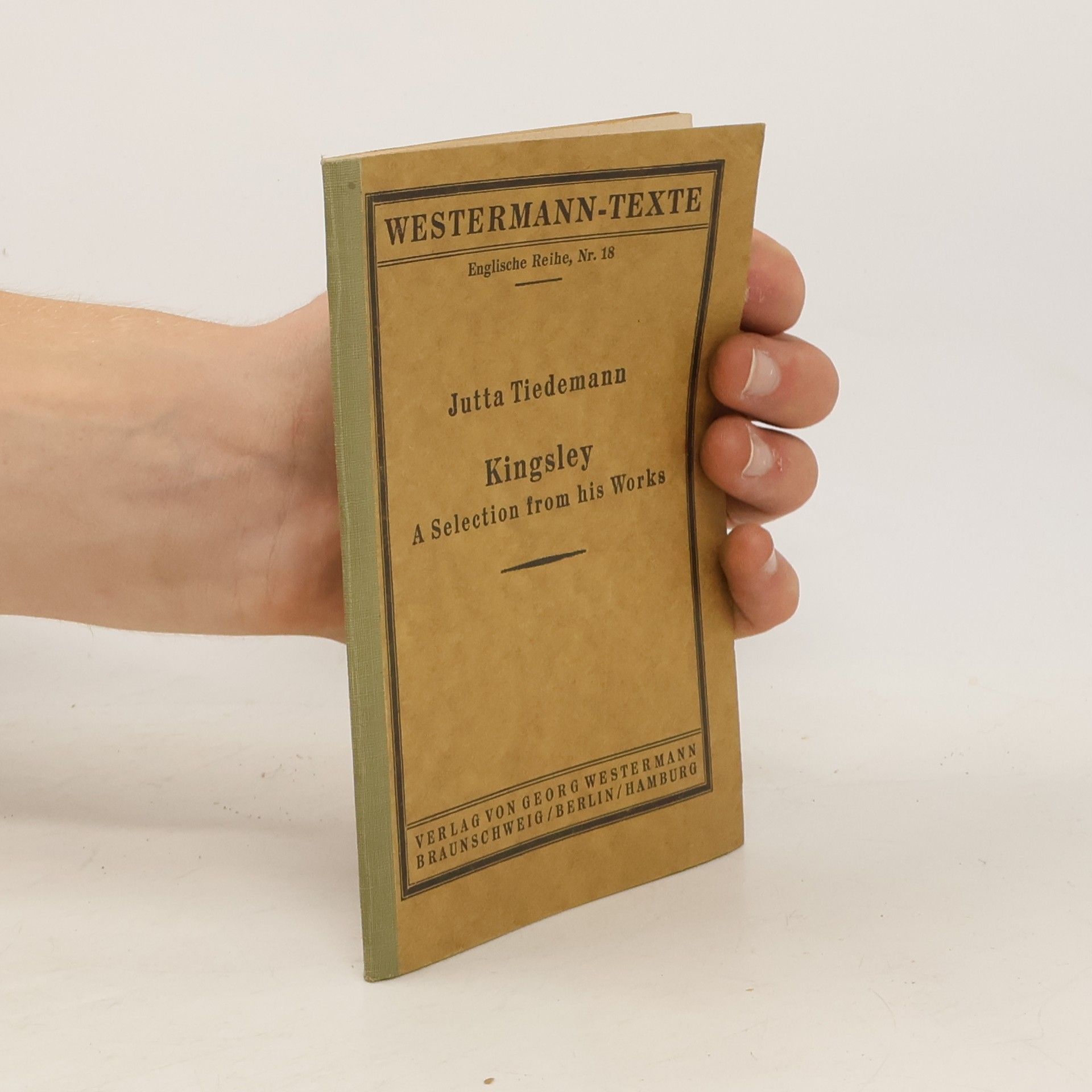 Jutta Tiedemann Kingsley. A Selection from his Works