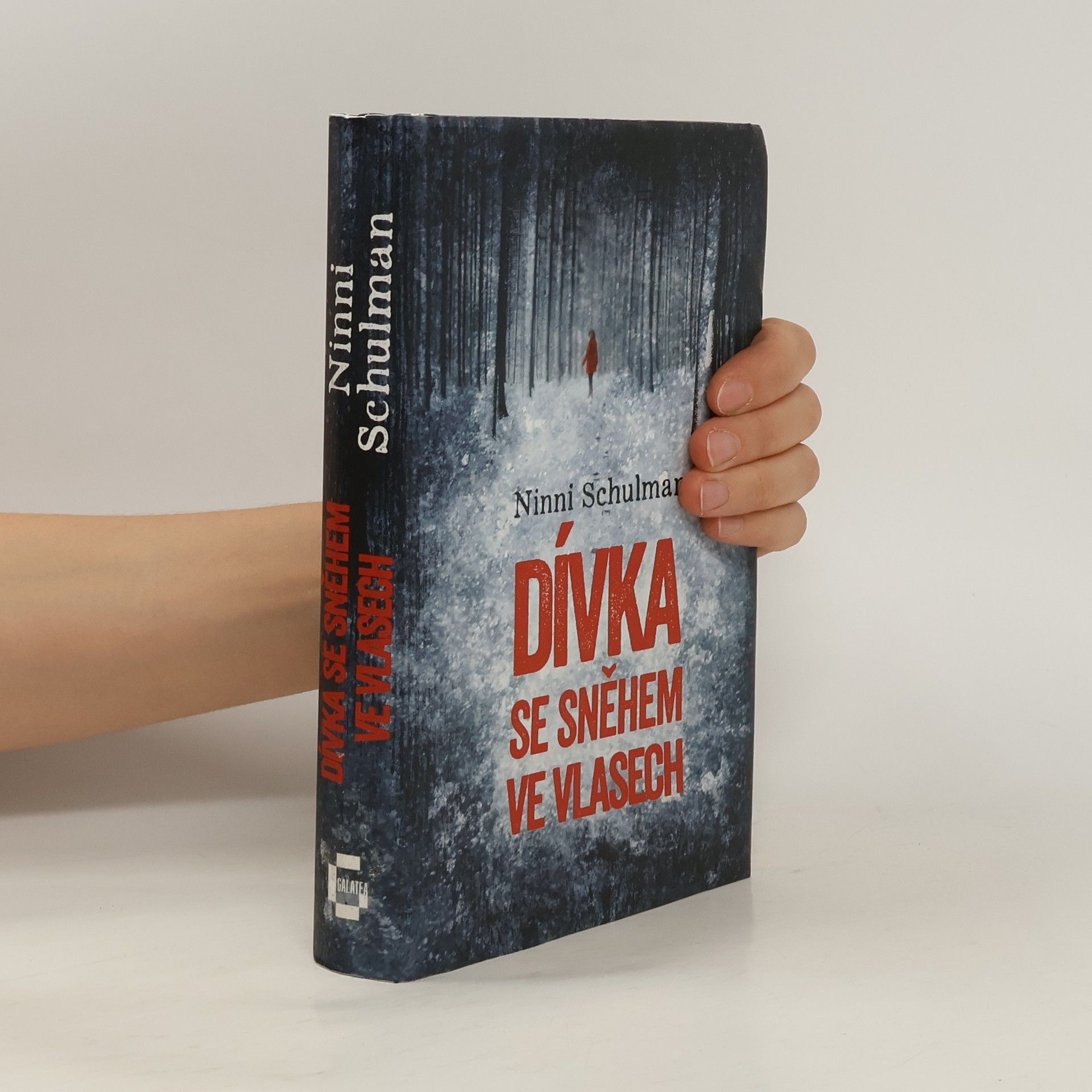 Ninni Schulman Dívka se sněhem ve vlasech