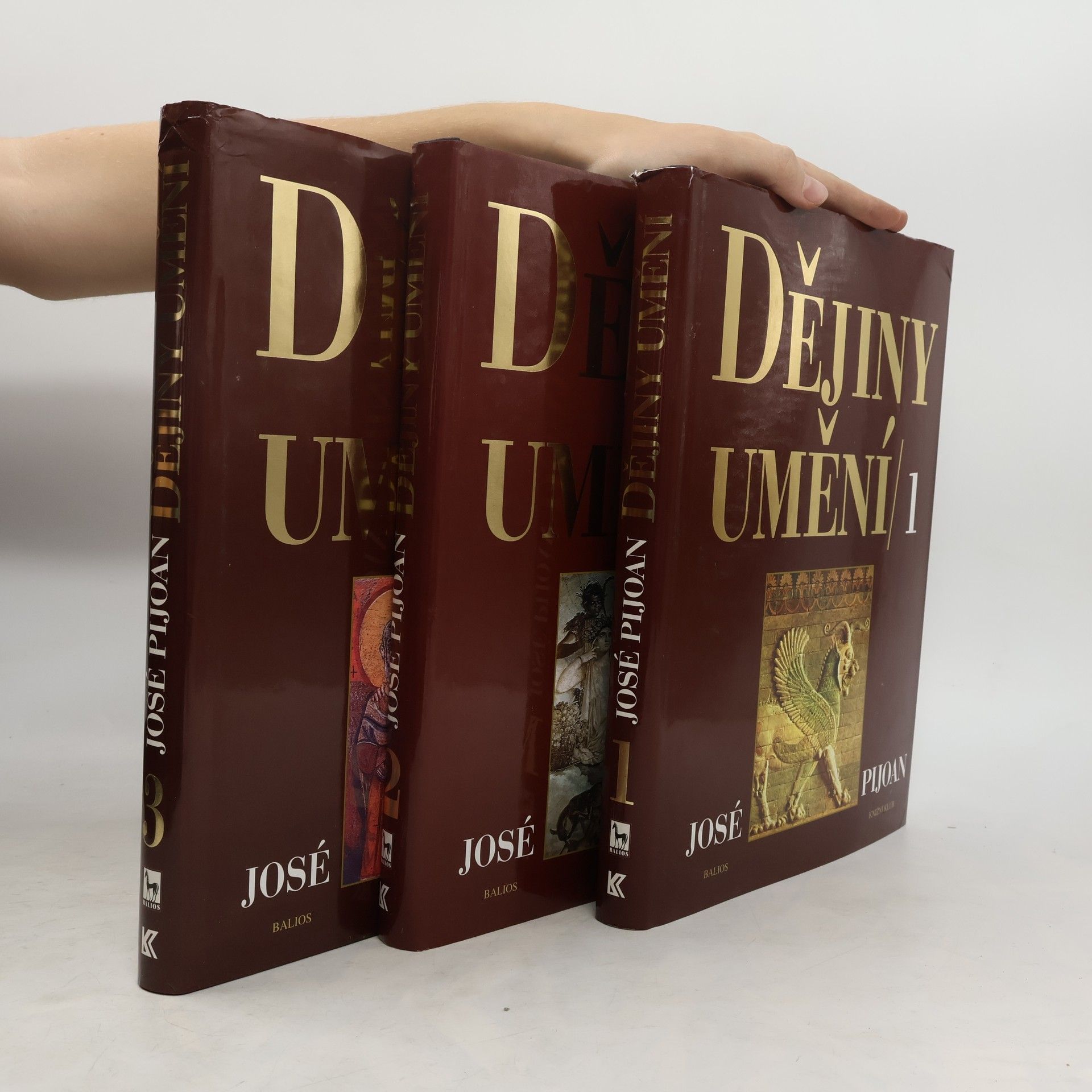 Joseph Pijoan Dějiny umění 1. - 3. díl