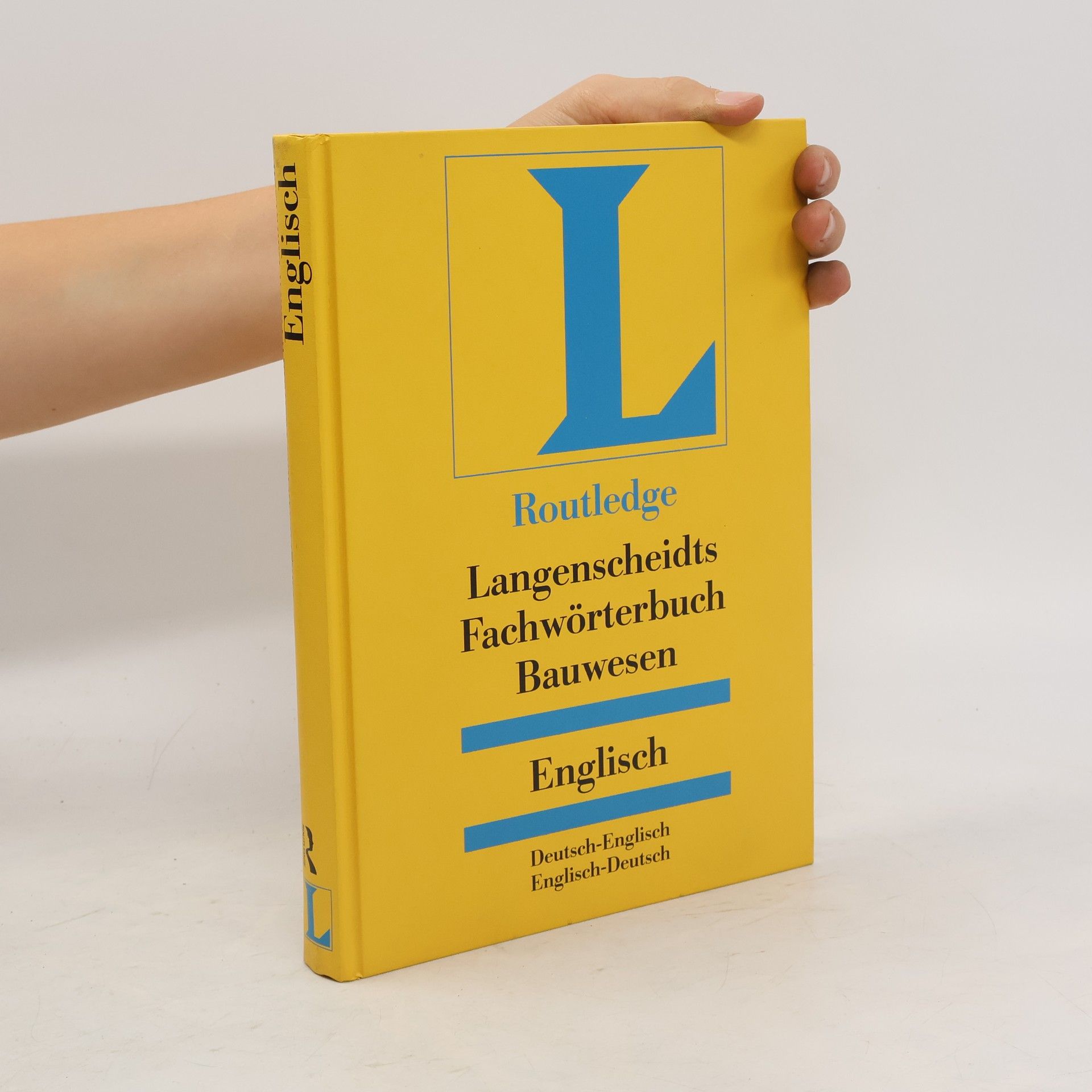 Various authors Routledge Langenscheidts Fachwörterbuch Bauwesen