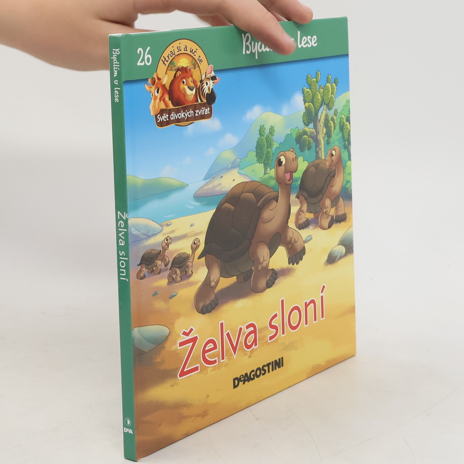 Autores varios Bydlím v lese 26. Želva sloní