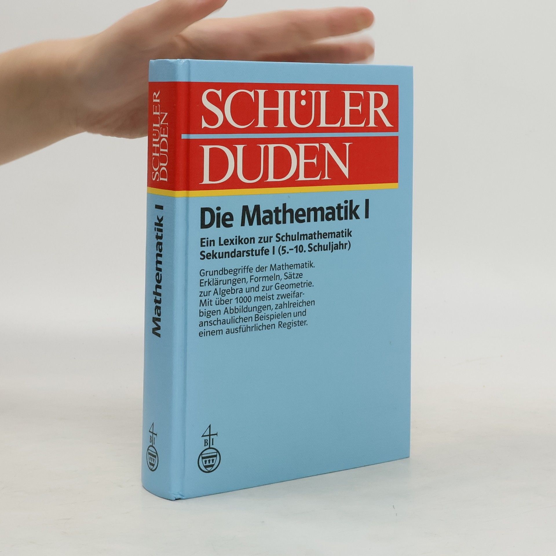 Harald Scheid Schülerduden, Die Mathematik