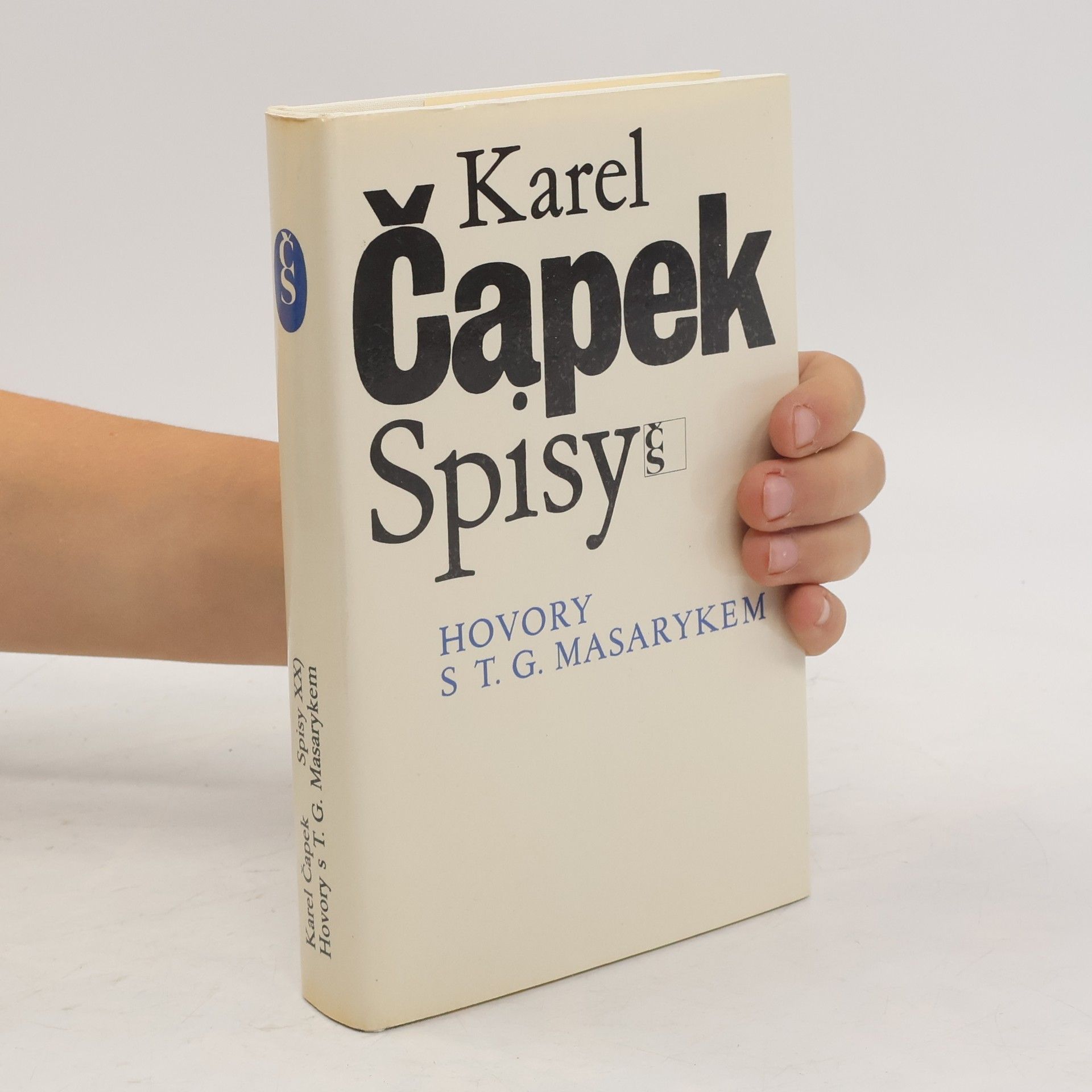 Karel Čapek Hovory s T. G. Masarykem