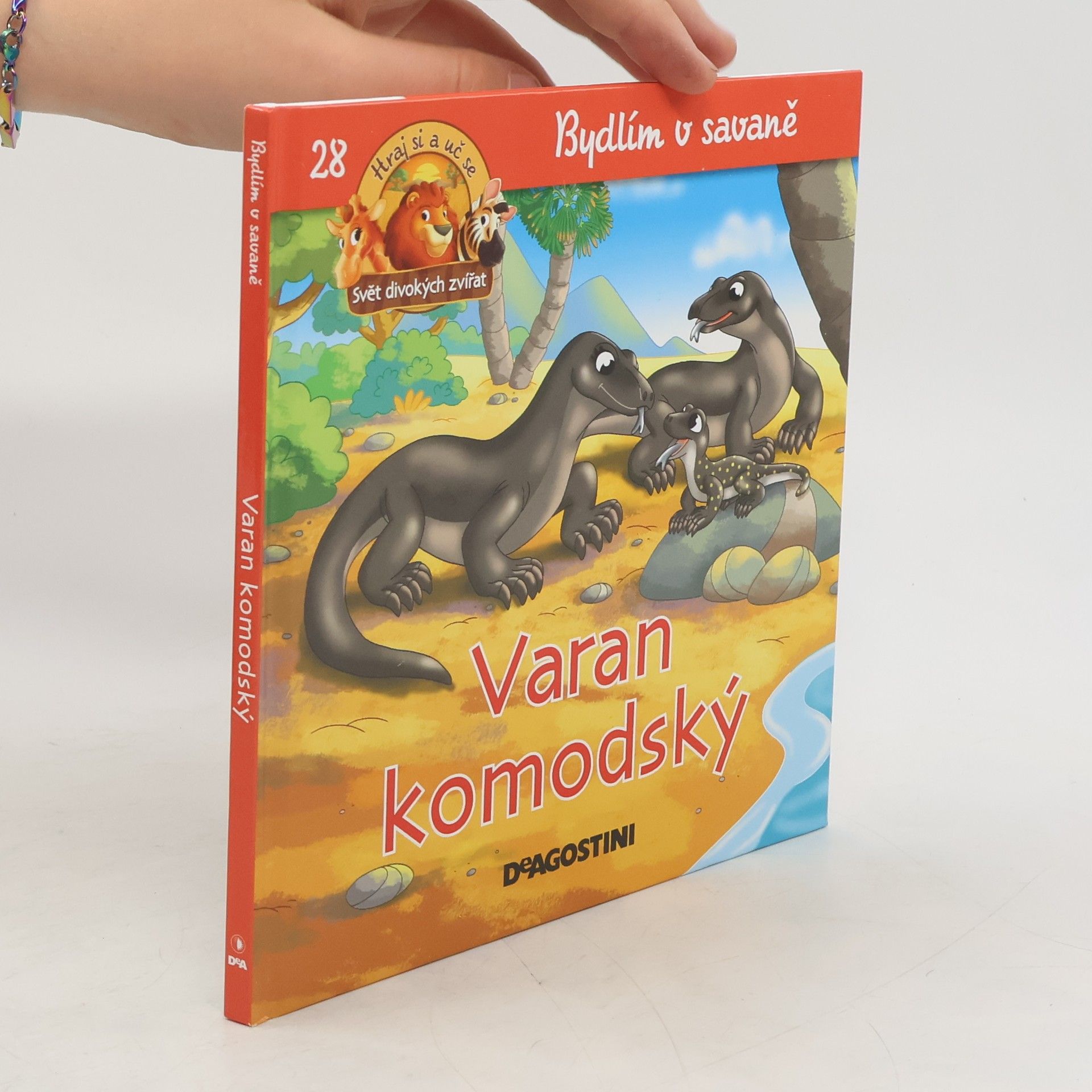 Autores varios Bydlím v savaně 28. Varan komodský