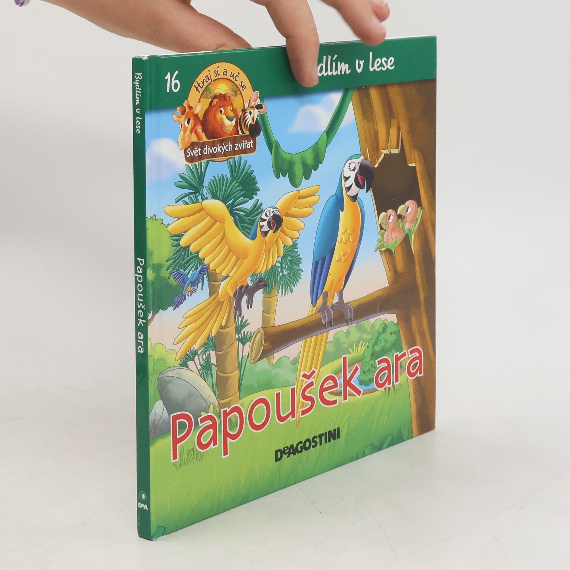 Collectif d'auteurs Bydlím v lese 16. Papoušek ara