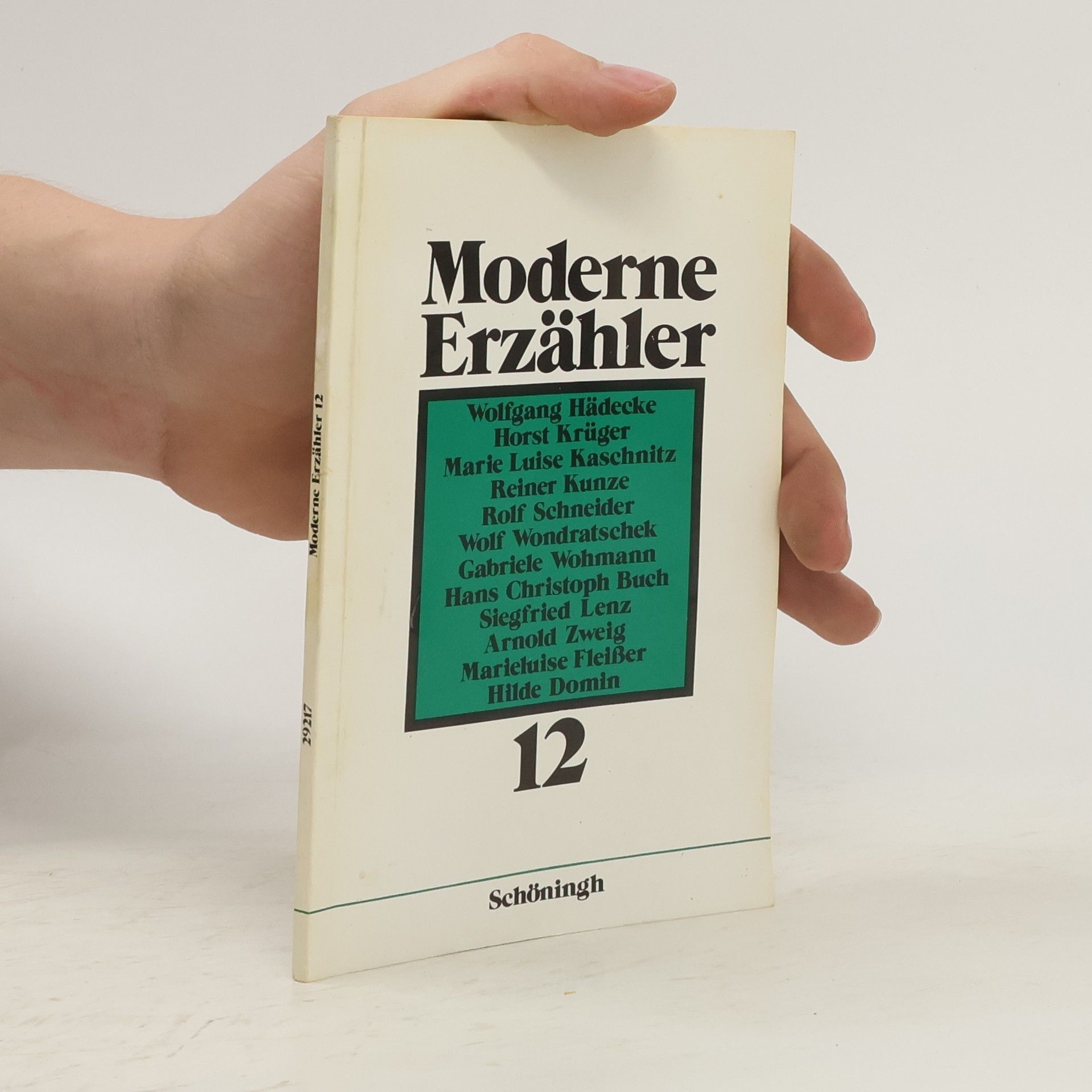 Wolfgang Hädecke Moderne Erzähler