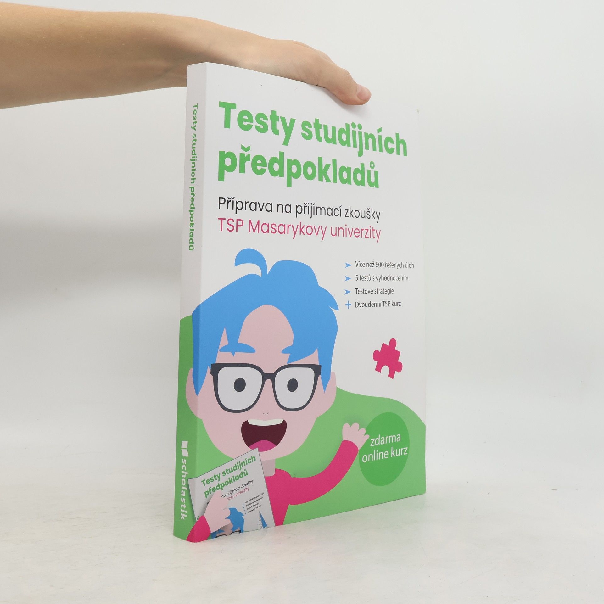 Matěj Vitouch Testy studijních předpokladů : příprava na přijímací zkoušky TSP Masarykovy univerzity