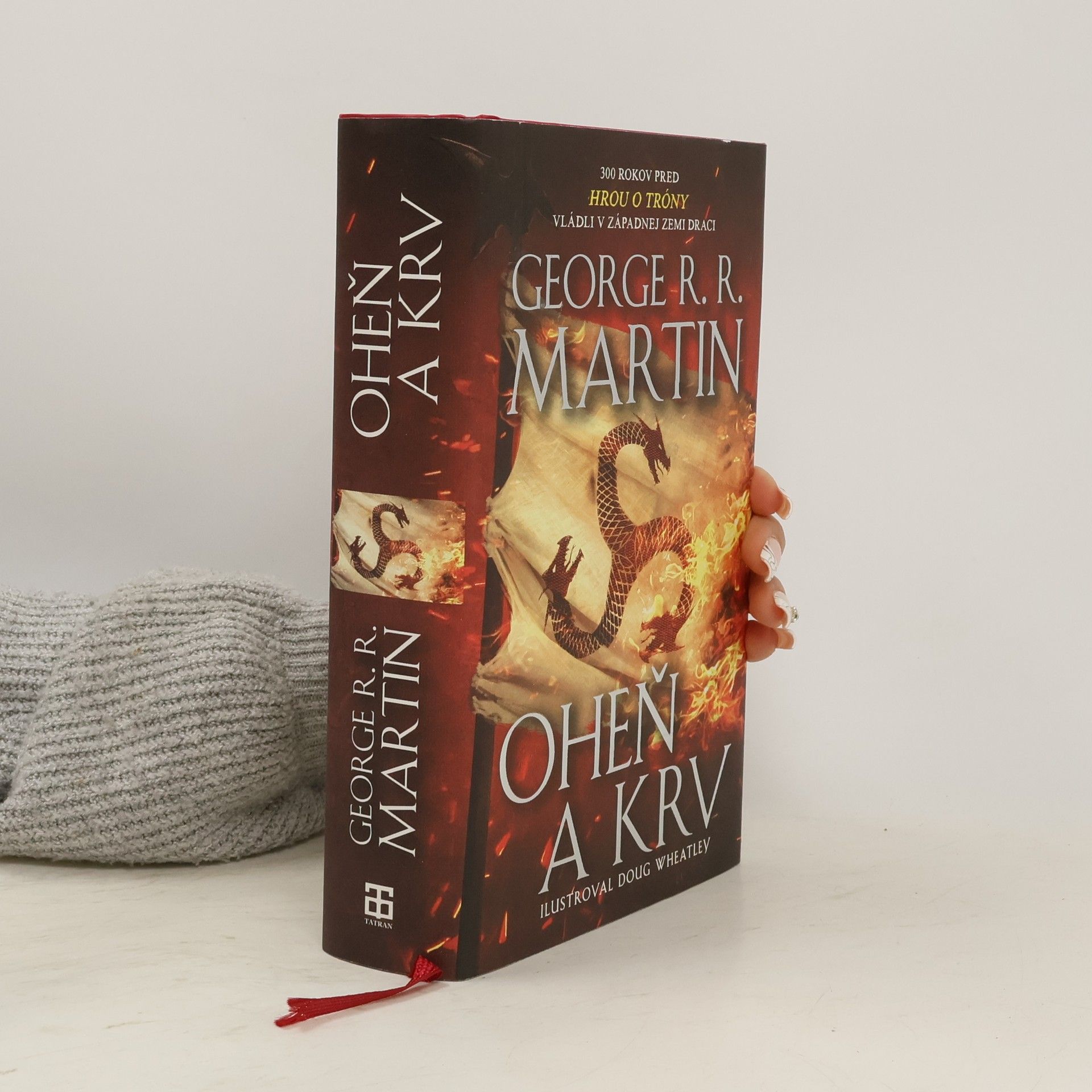 George R. R. Martin Oheň a krv