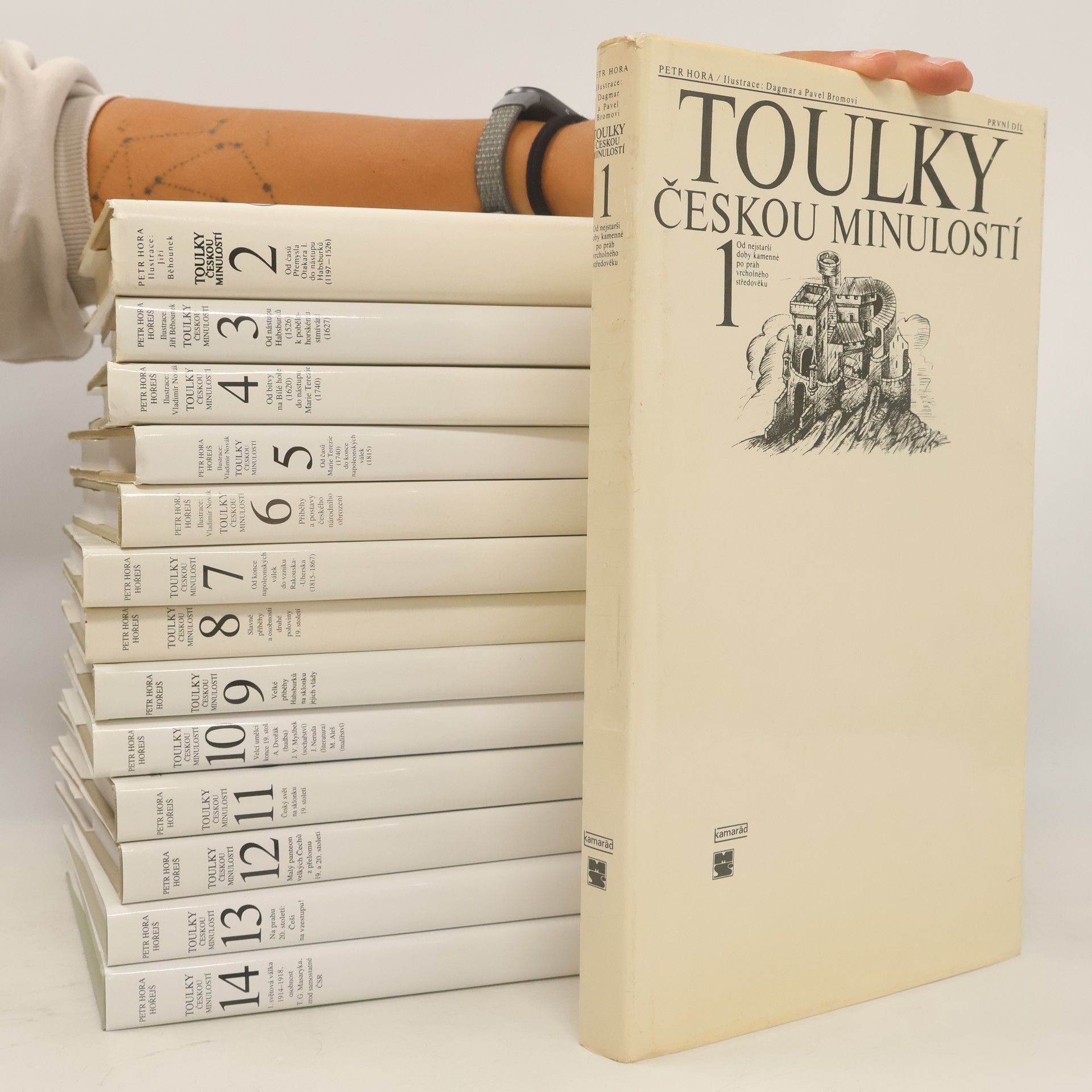 Zdeněk Volný Toulky českou minulostí 1. - 14. díl