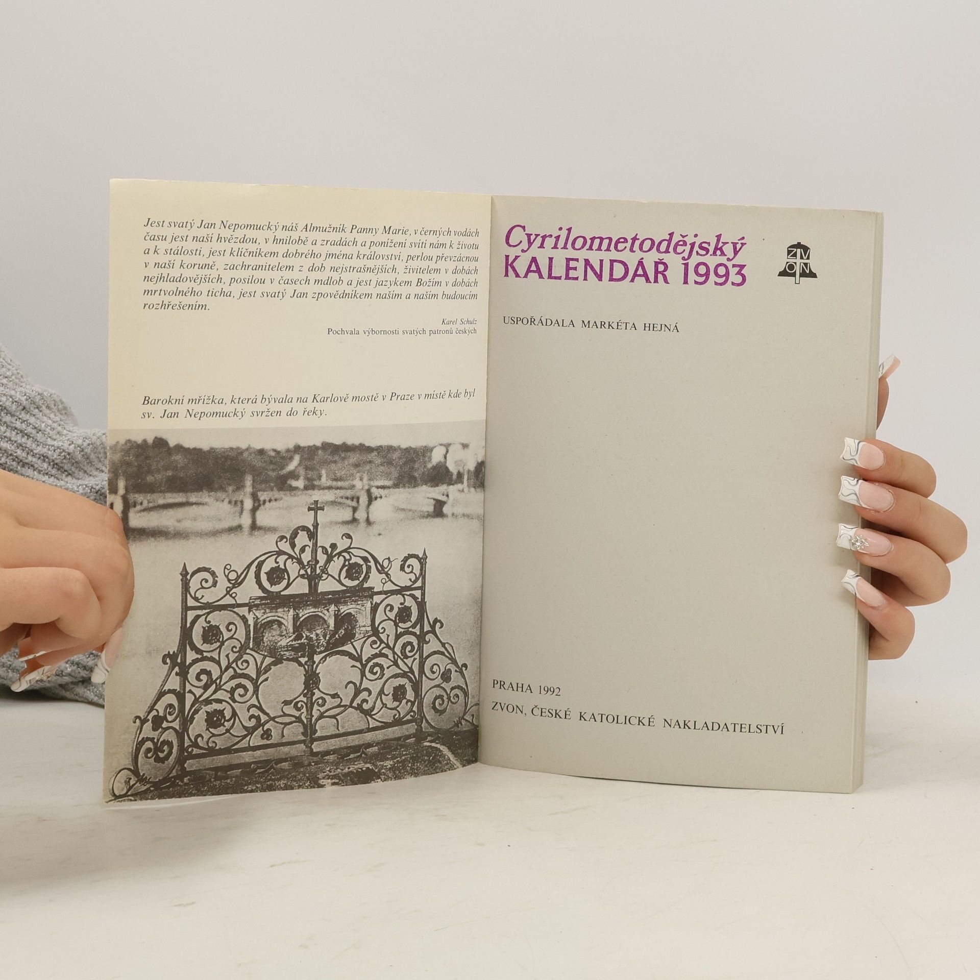 Kolektiv autorů Cyrilometodějský kalendář 1993