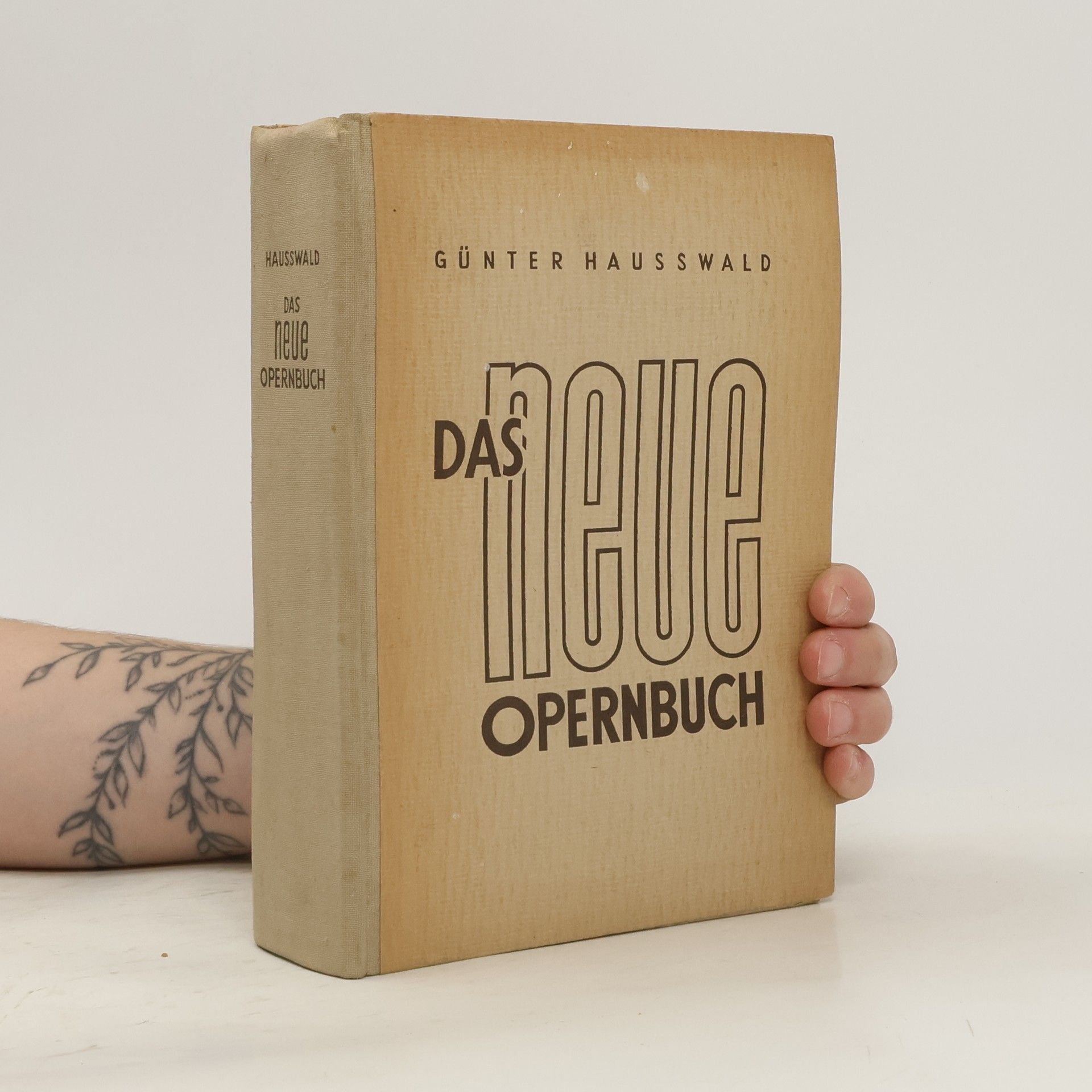 Günter Hausswald Das neue opernbuch