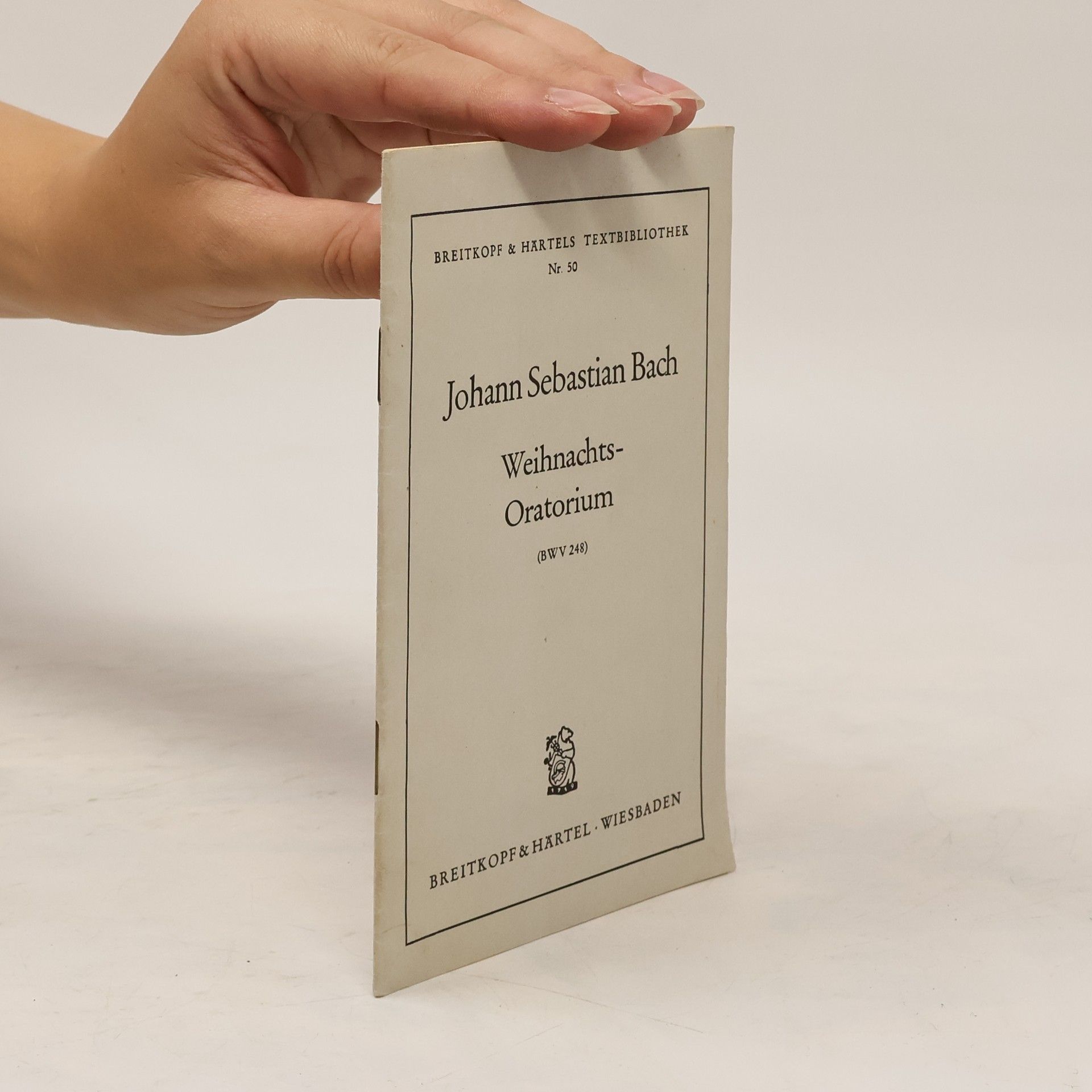 Johann Sebastian Bach Weihnachtsoratorium
