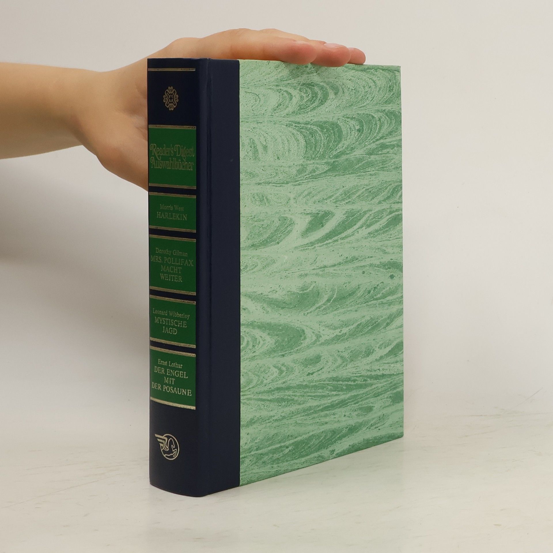 Morris West Reader's Digest Auswahlbücher. Harlekin. Mrs. Pollifax macht weiter. Mystische Jagd. Der Engel mit der Posaune