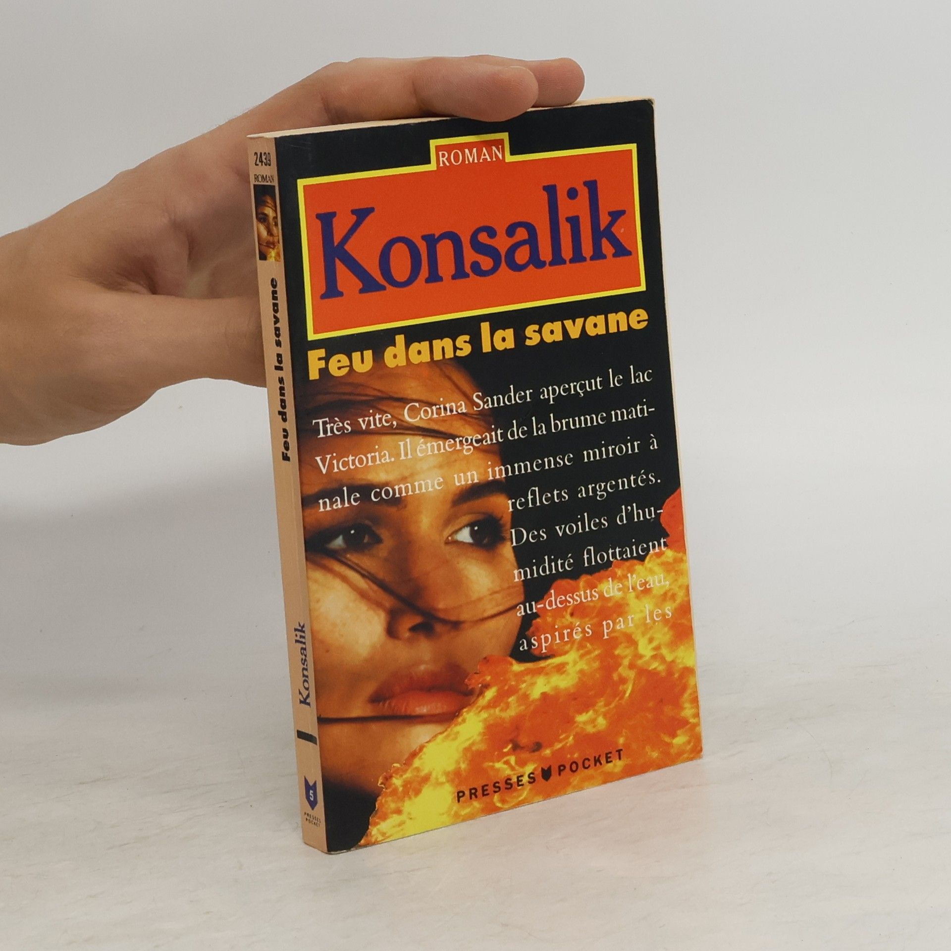 Heinz G. Konsalik Feu dans la savane