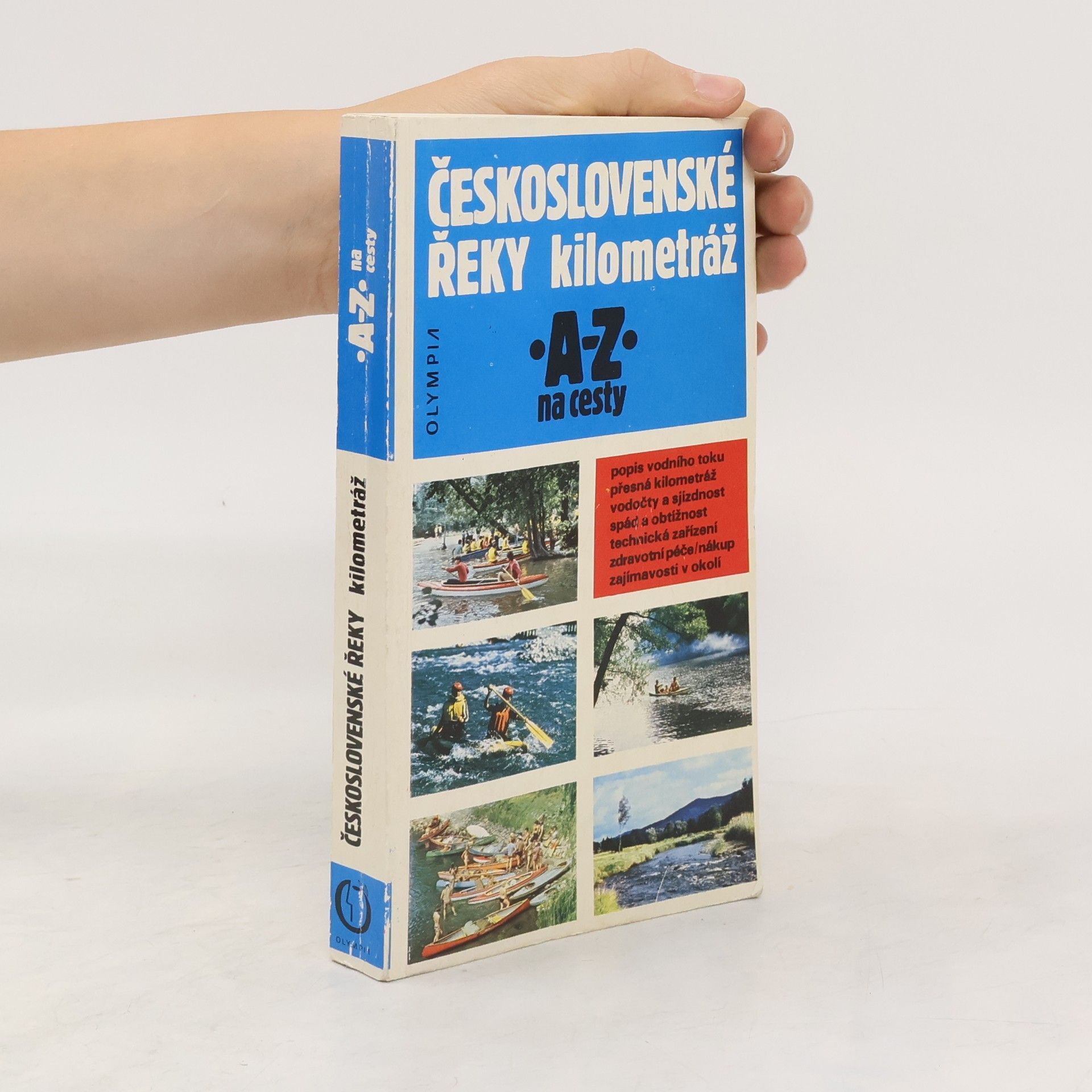 František Kohoutek Československé řeky. Kilometráž