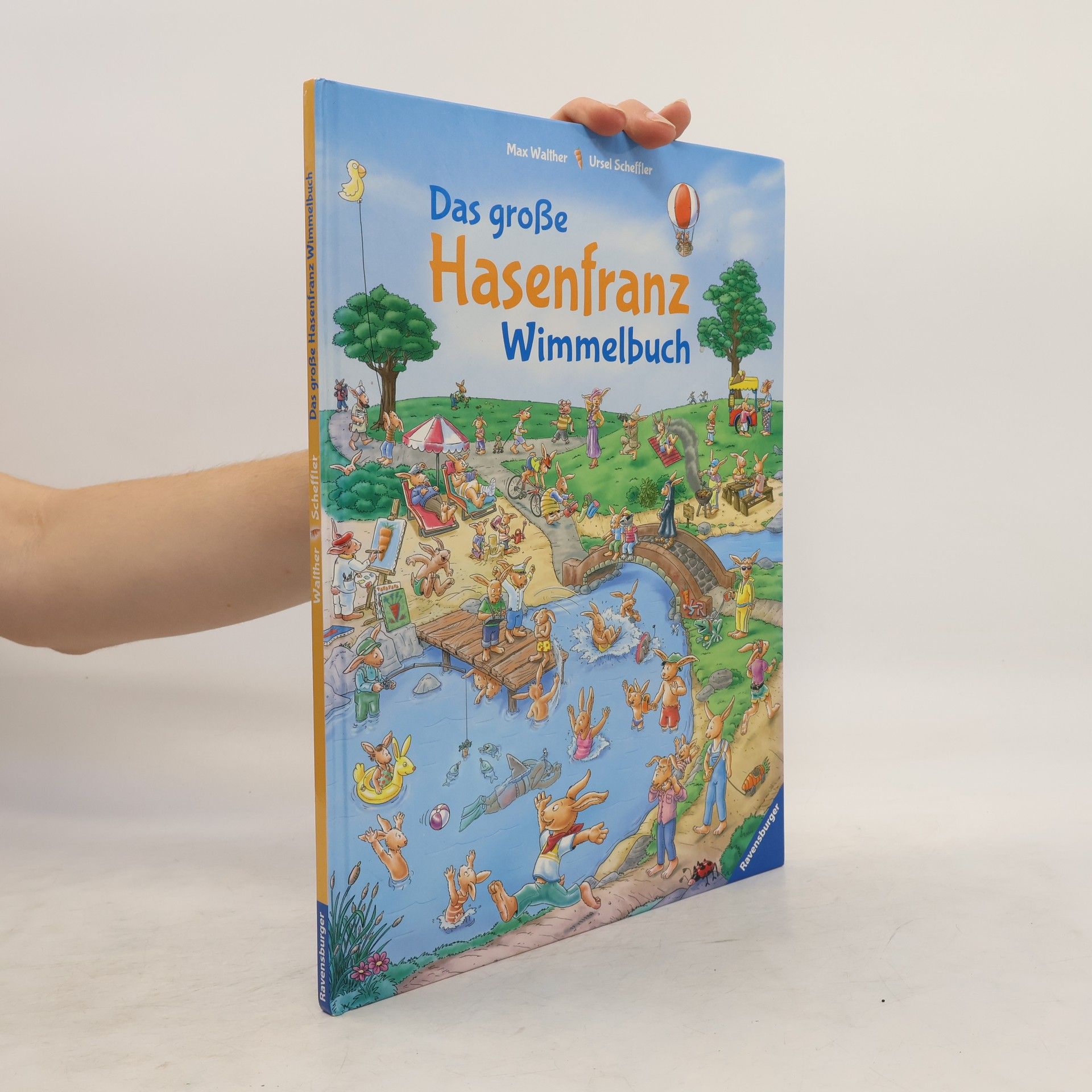 Ursel Scheffler Das große Hasenfranz-Wimmelbuch