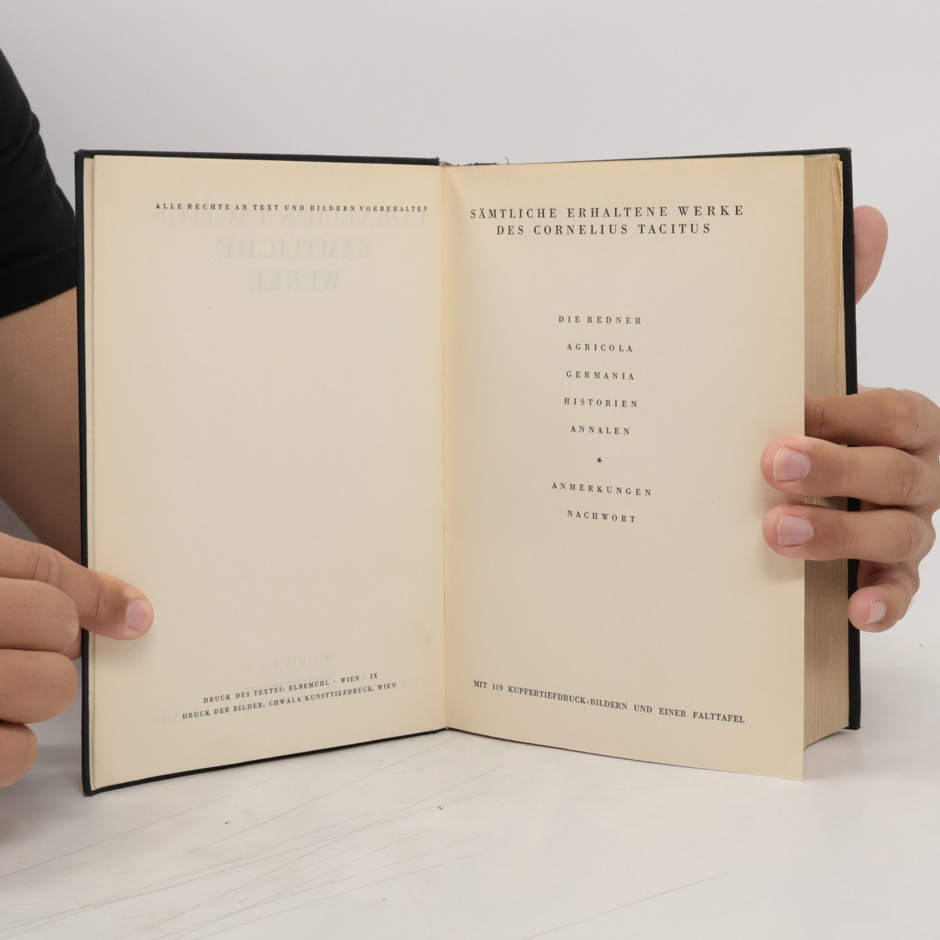 Tacitus Sämtliche Werke