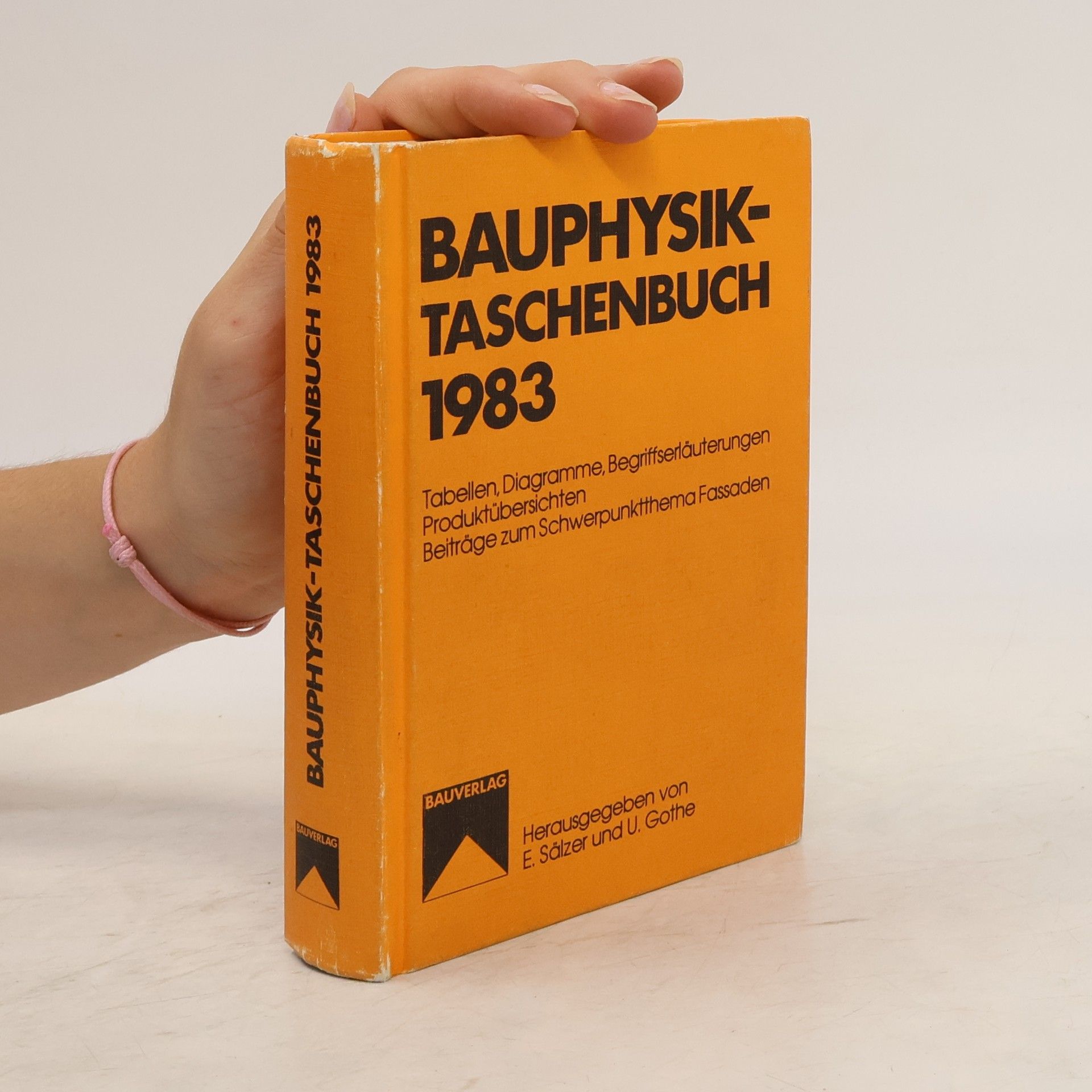 Elmar Sälzer Bauphysik - Taschenbuch 1983