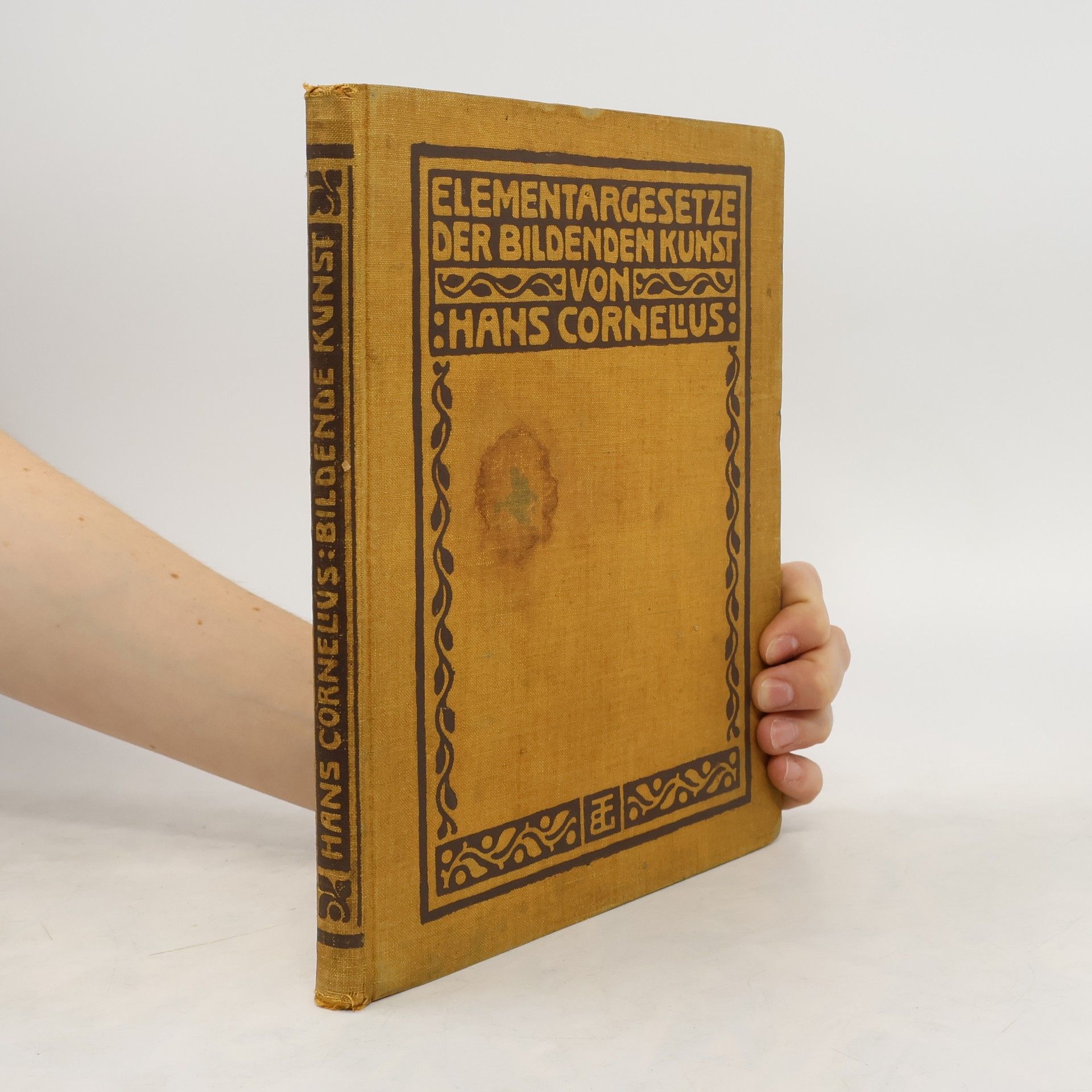 Hans Cornelius Elementargesetze Der Bildenden Kunst