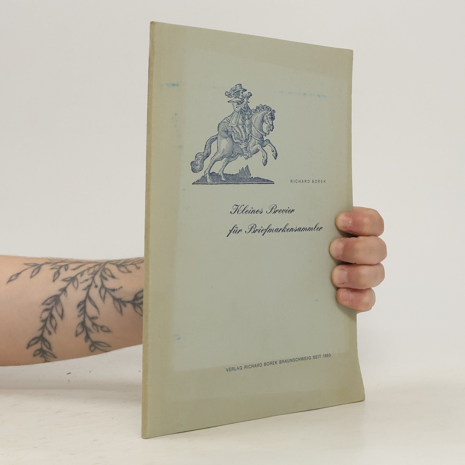 Richard Borek Kleines Brevier für Briefmarkensammler
