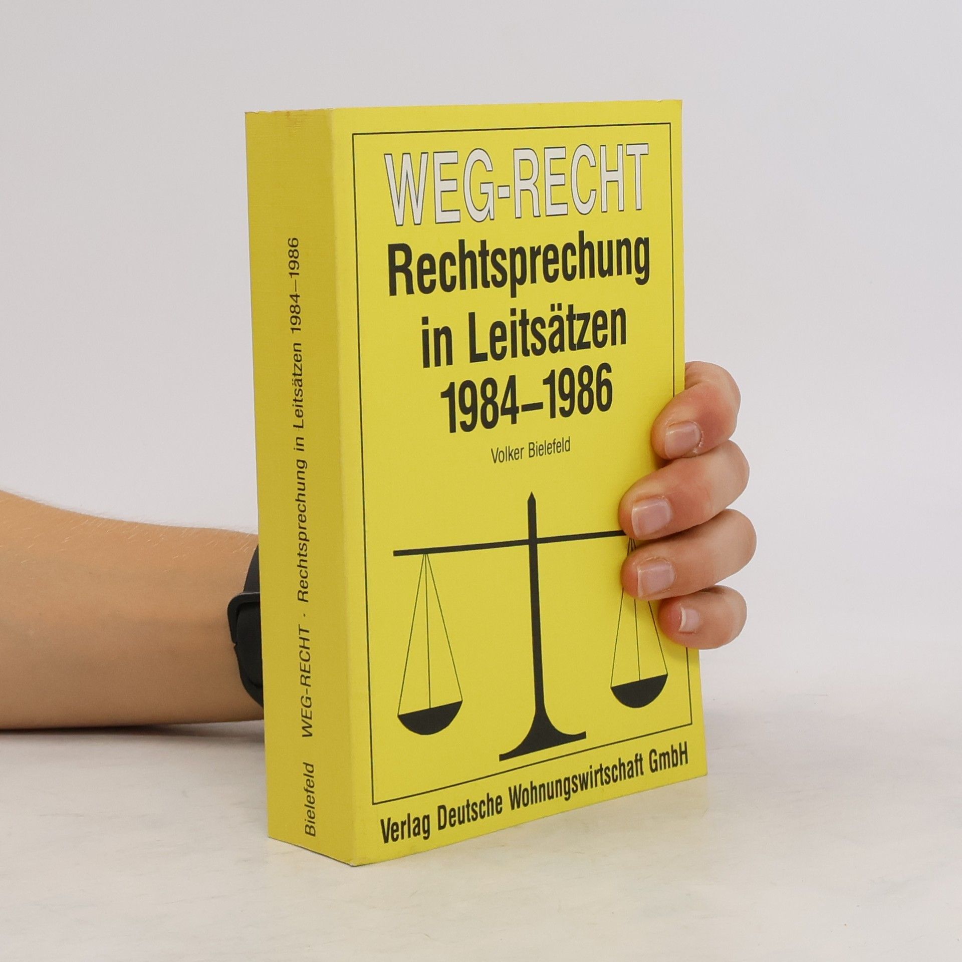 Collectif d'auteurs Rechtsprechung in Leitsätzen 1984-1986